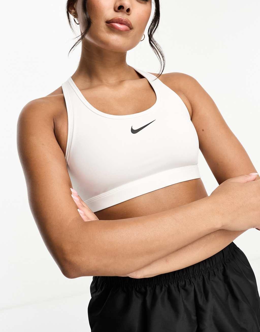 Nike Training swoosh medium support sports bra Product Image