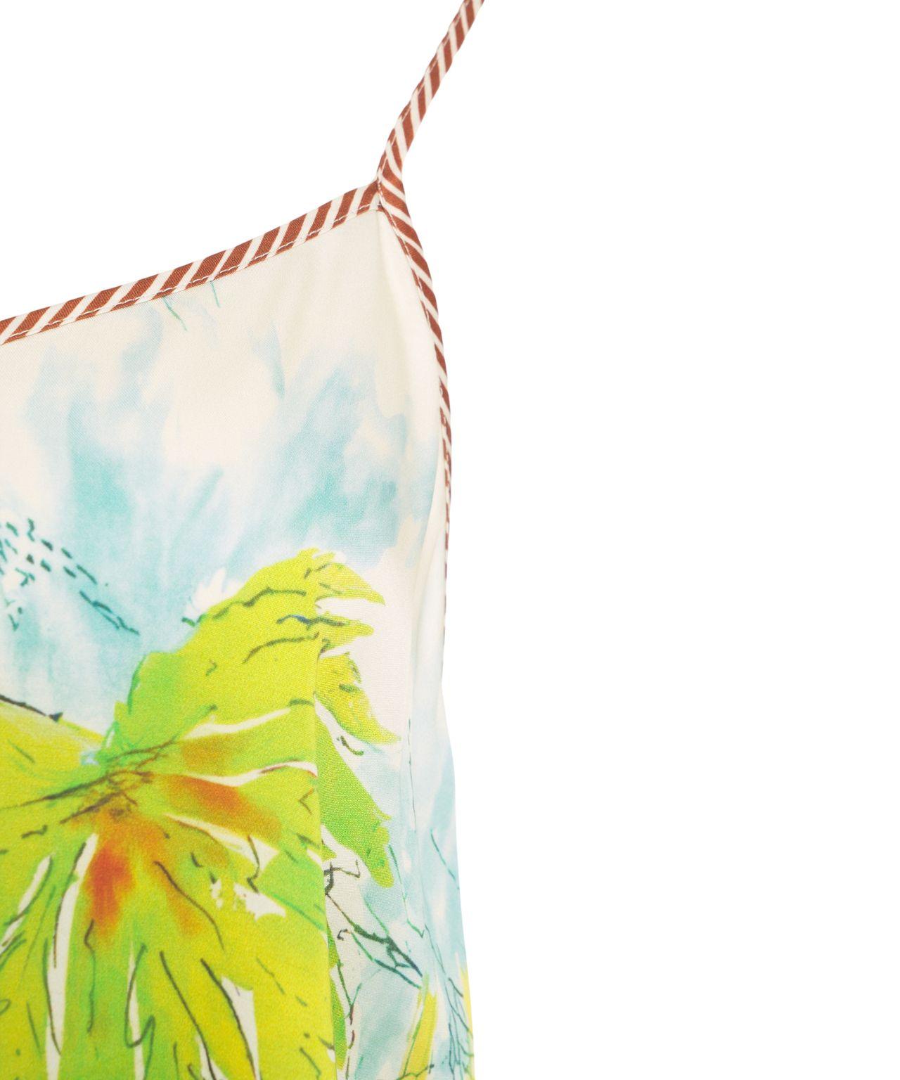 Satin camisole with print Product Image