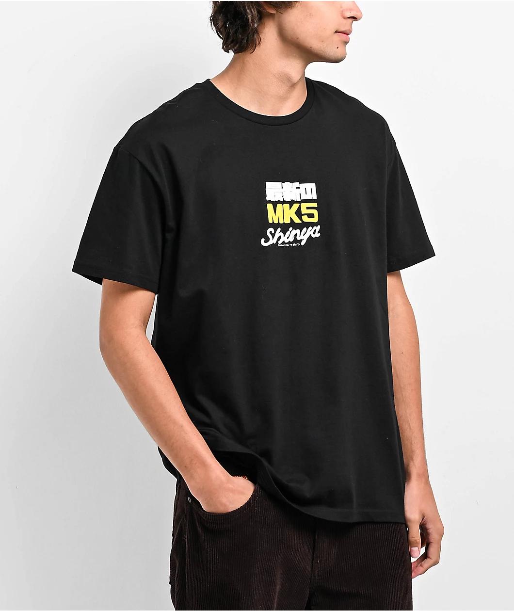 Shinya Underground Black T-Shirt Product Image