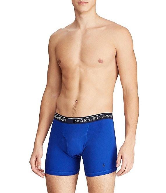 Polo Ralph Lauren Classic Cotton Assorted Boxer Briefs 5-Pack Product Image