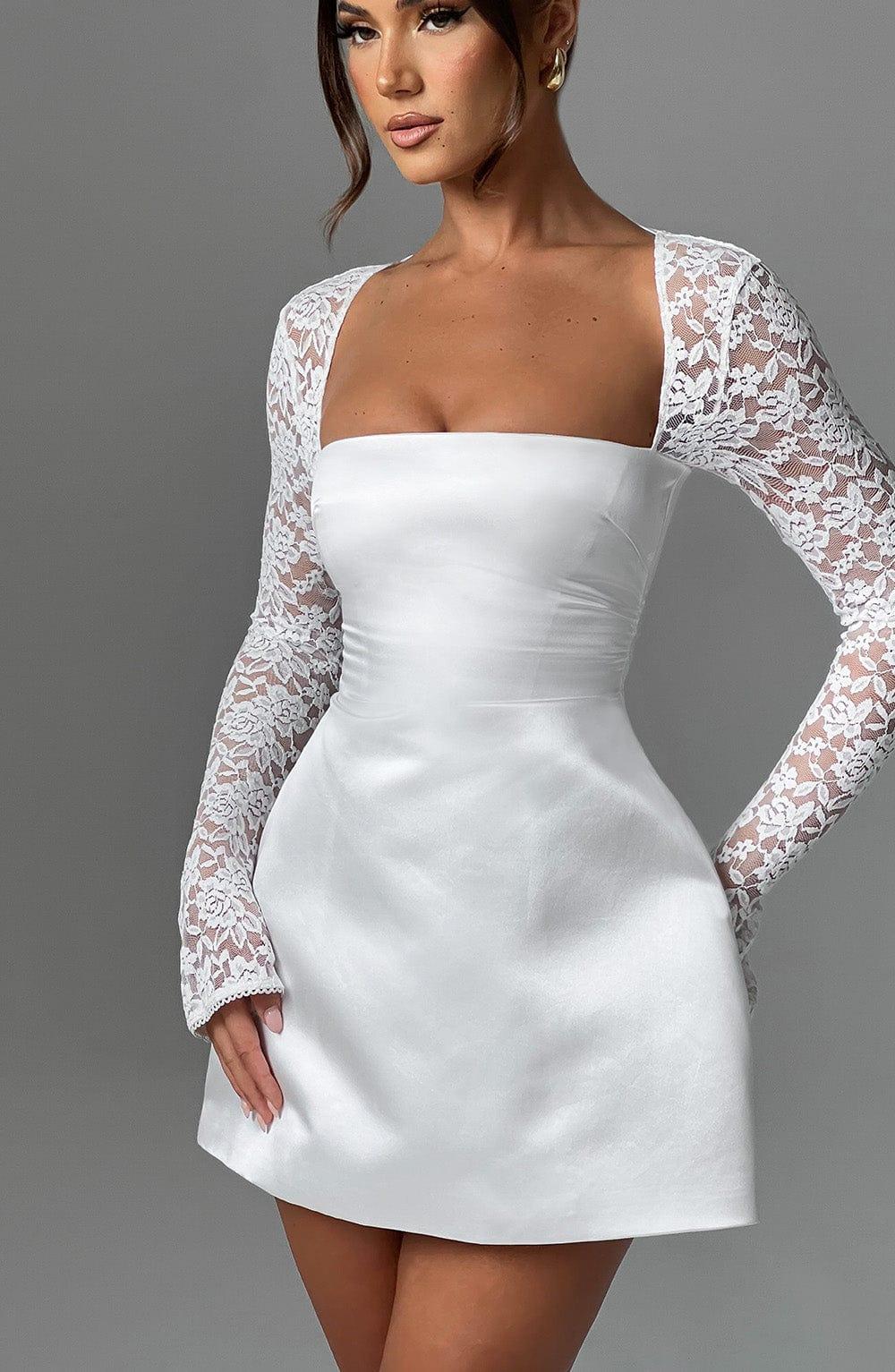 Sadie Mini Dress - Ivory Product Image