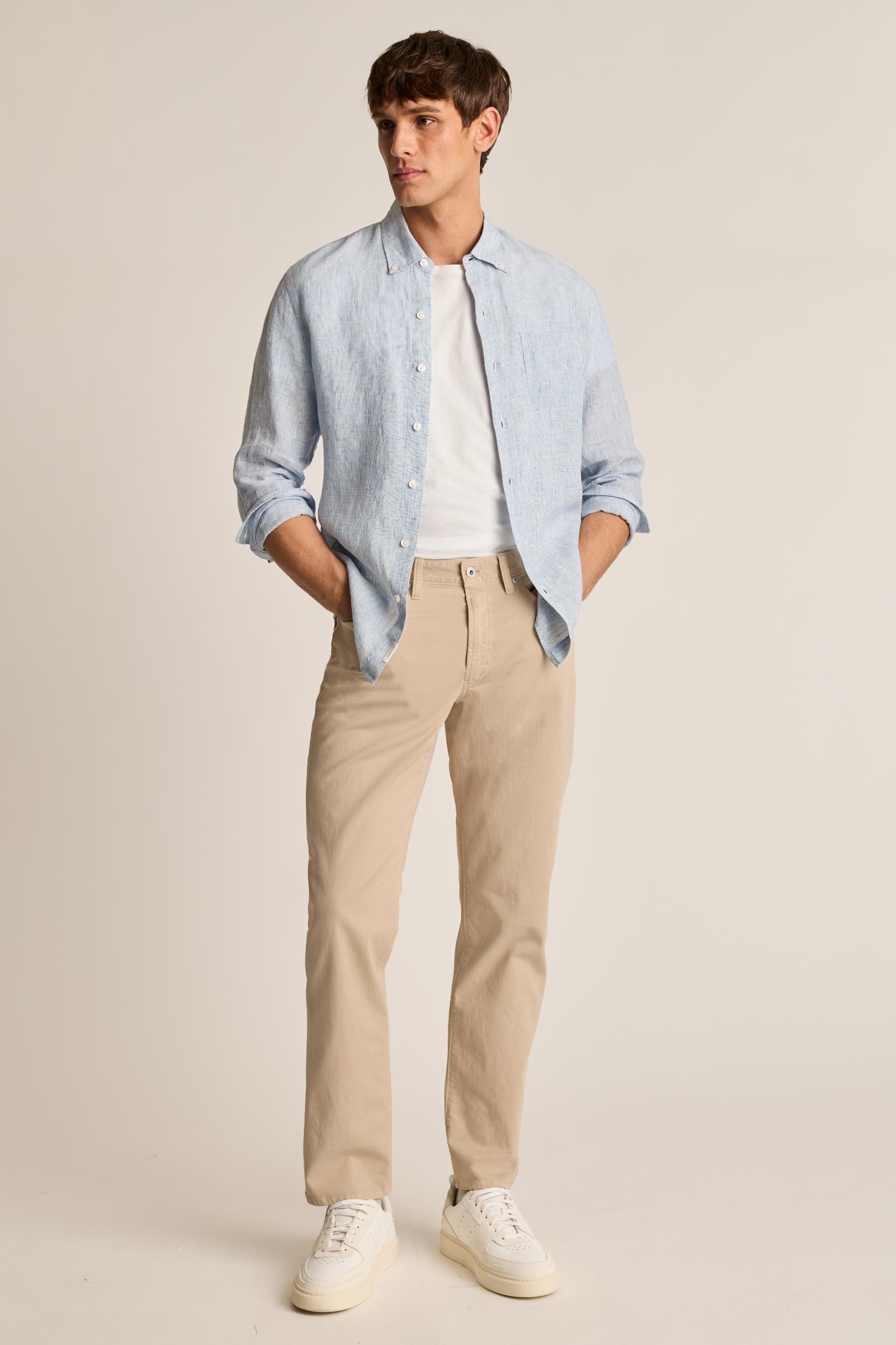 Italian Brushed 5-Pocket Pants Product Image