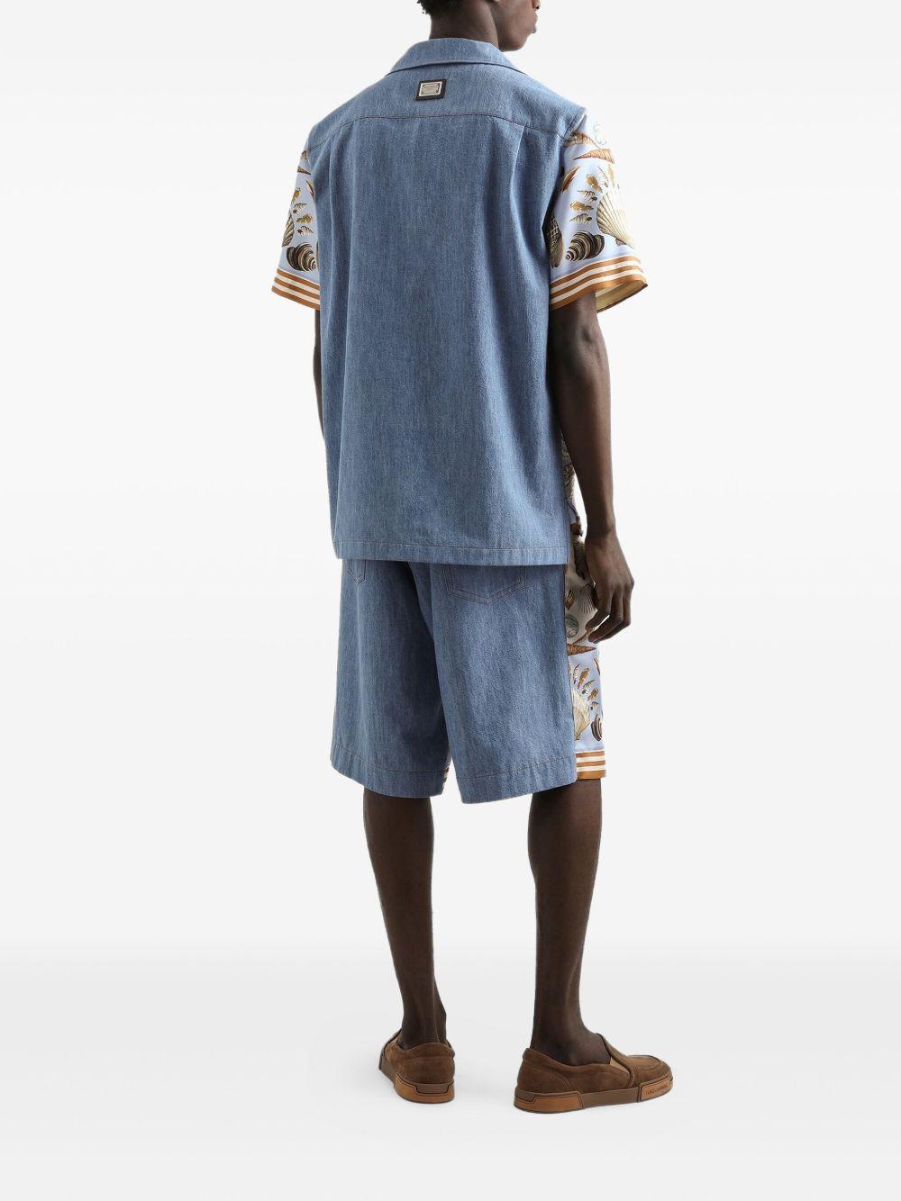 shell-print shirt Product Image