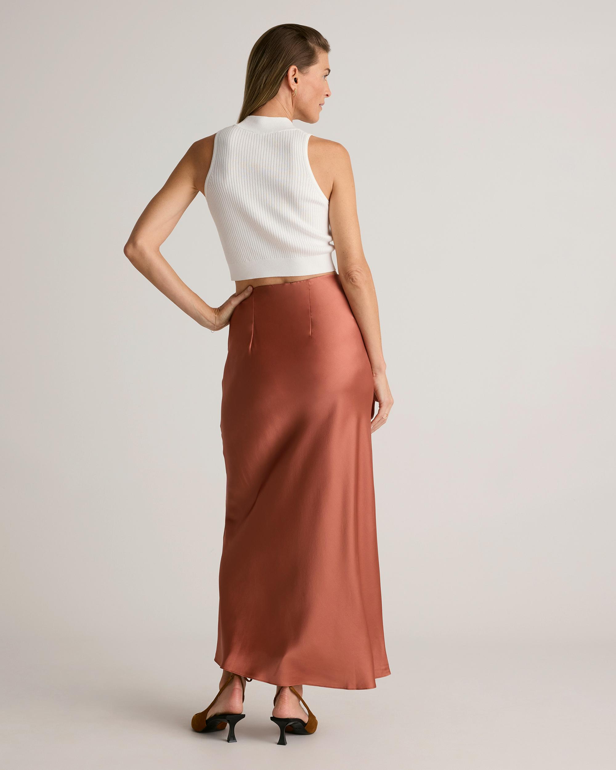 Quince | Women's Maxi Skirt Size XS, Silk Product Image
