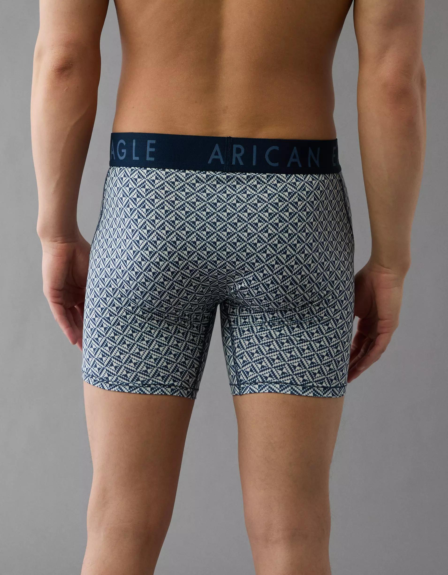 AEO Men's Space Dye 6" Flex Boxer Brief Product Image