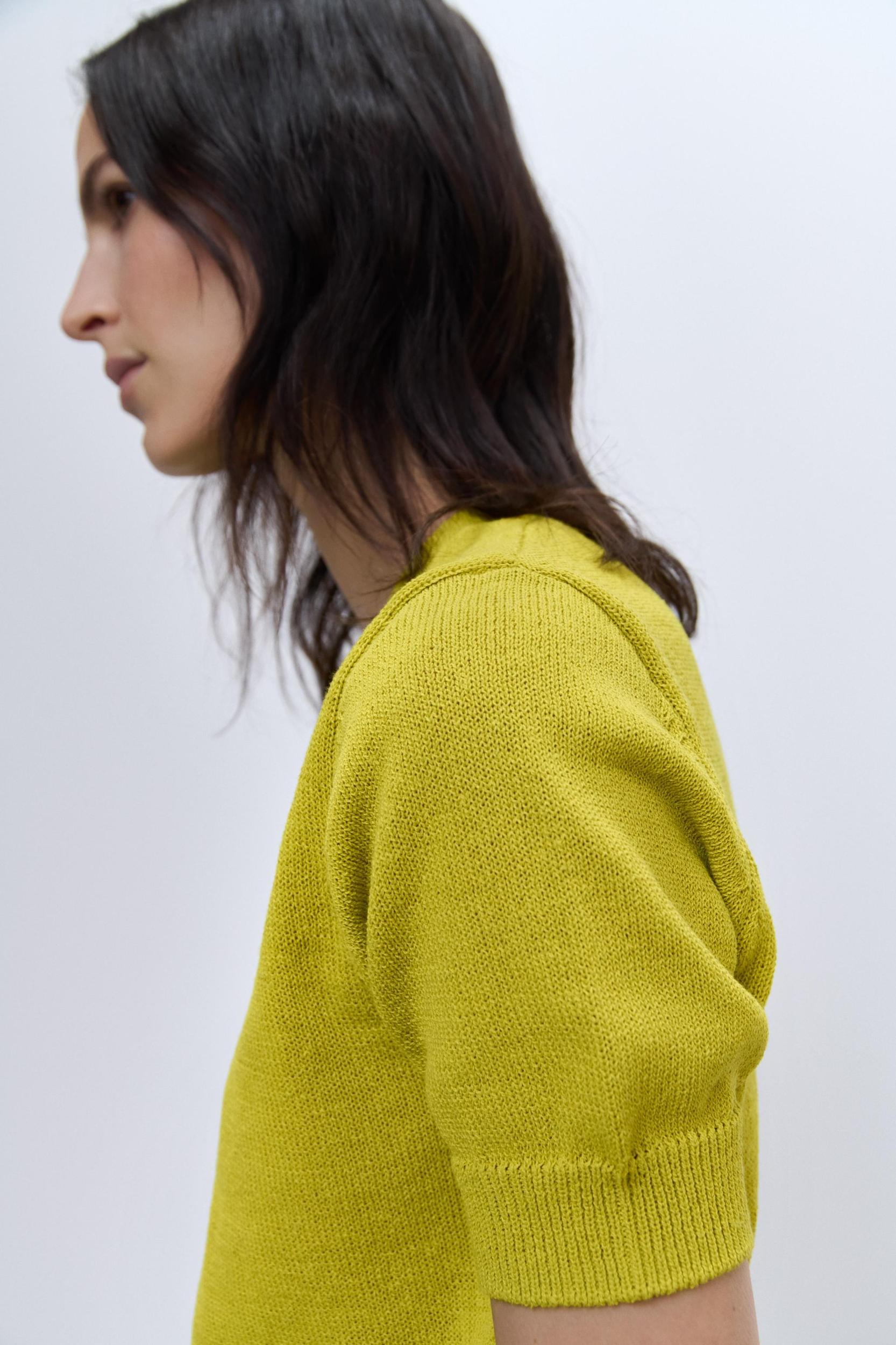 BASIC RUSTIC KNIT TOP Product Image