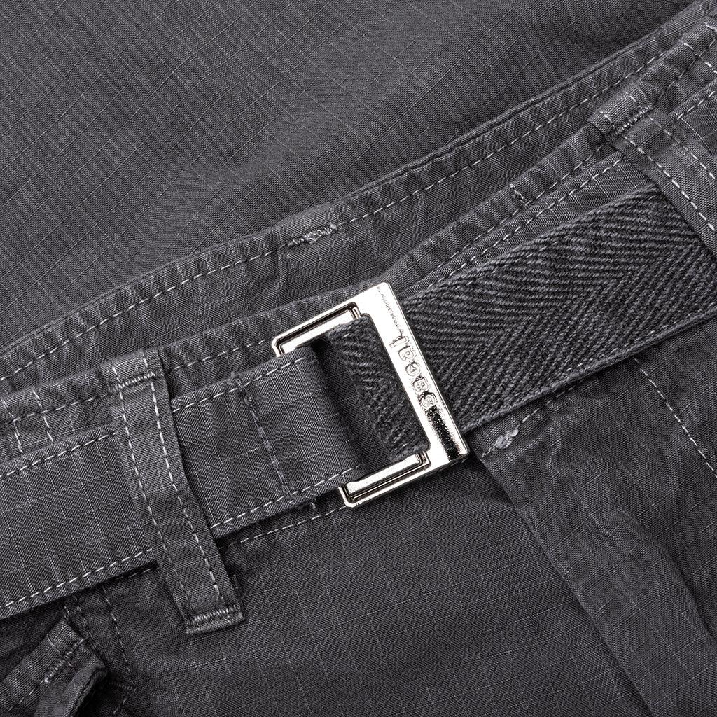 Garment Dye Rip Stop Pants - Black Male Product Image