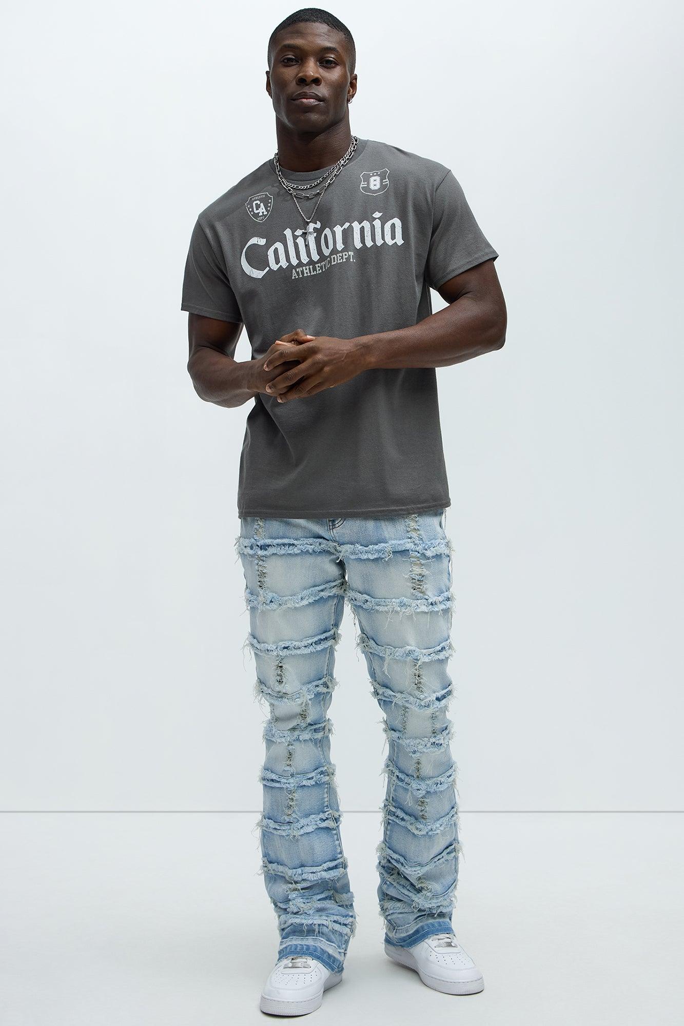 Cali Athletic Dept. Short Sleeve Tee - Charcoal Product Image