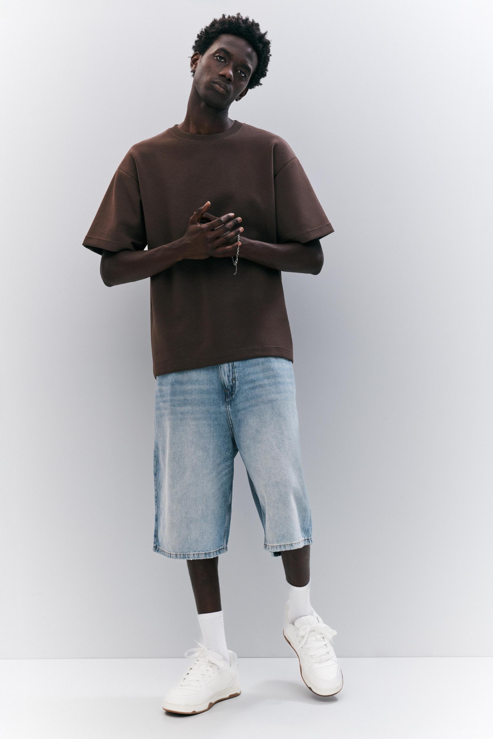 Basic short sleeve sweatshirt Product Image