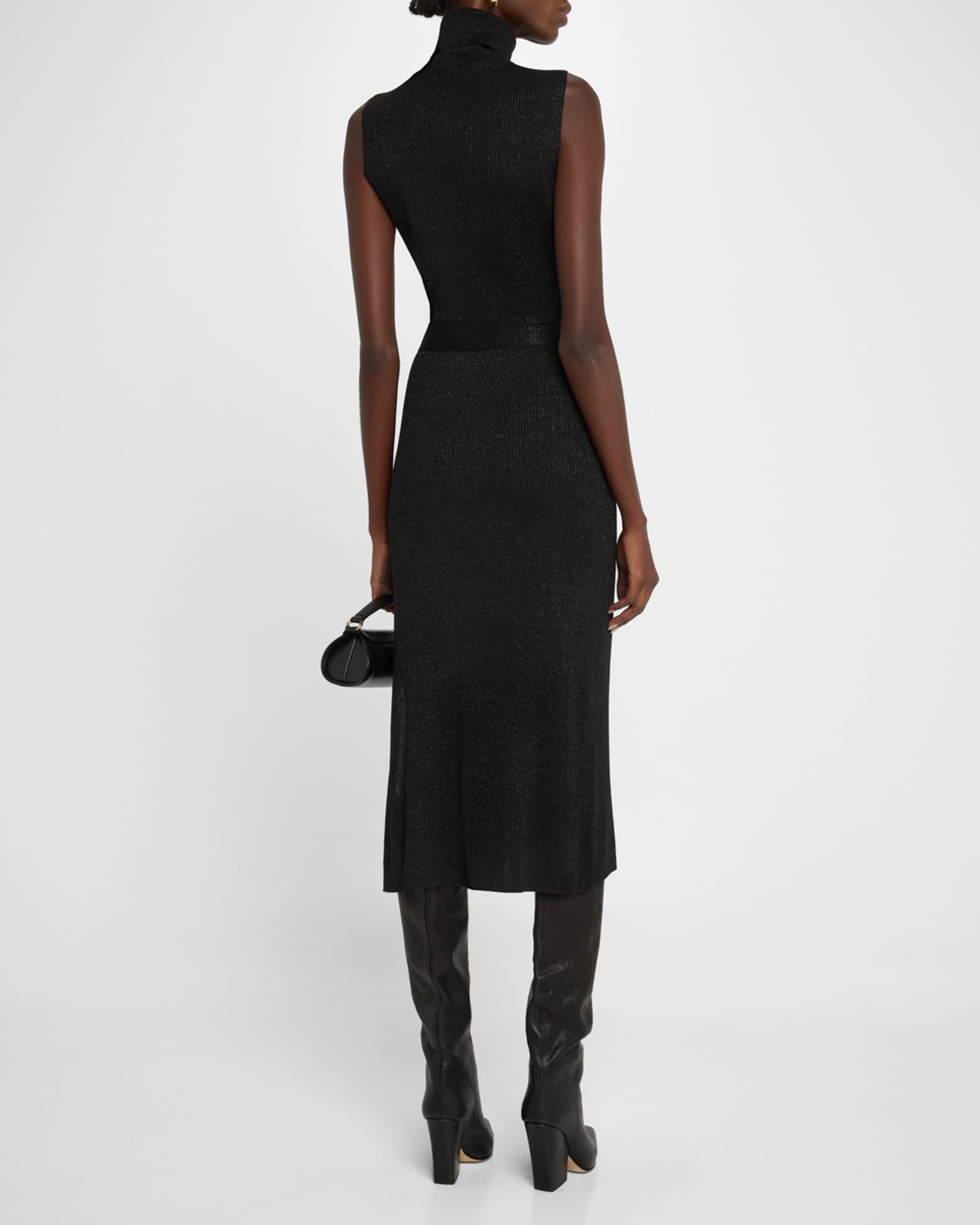 Zoelle Sparkly Sleeveless Sweater Dress Product Image