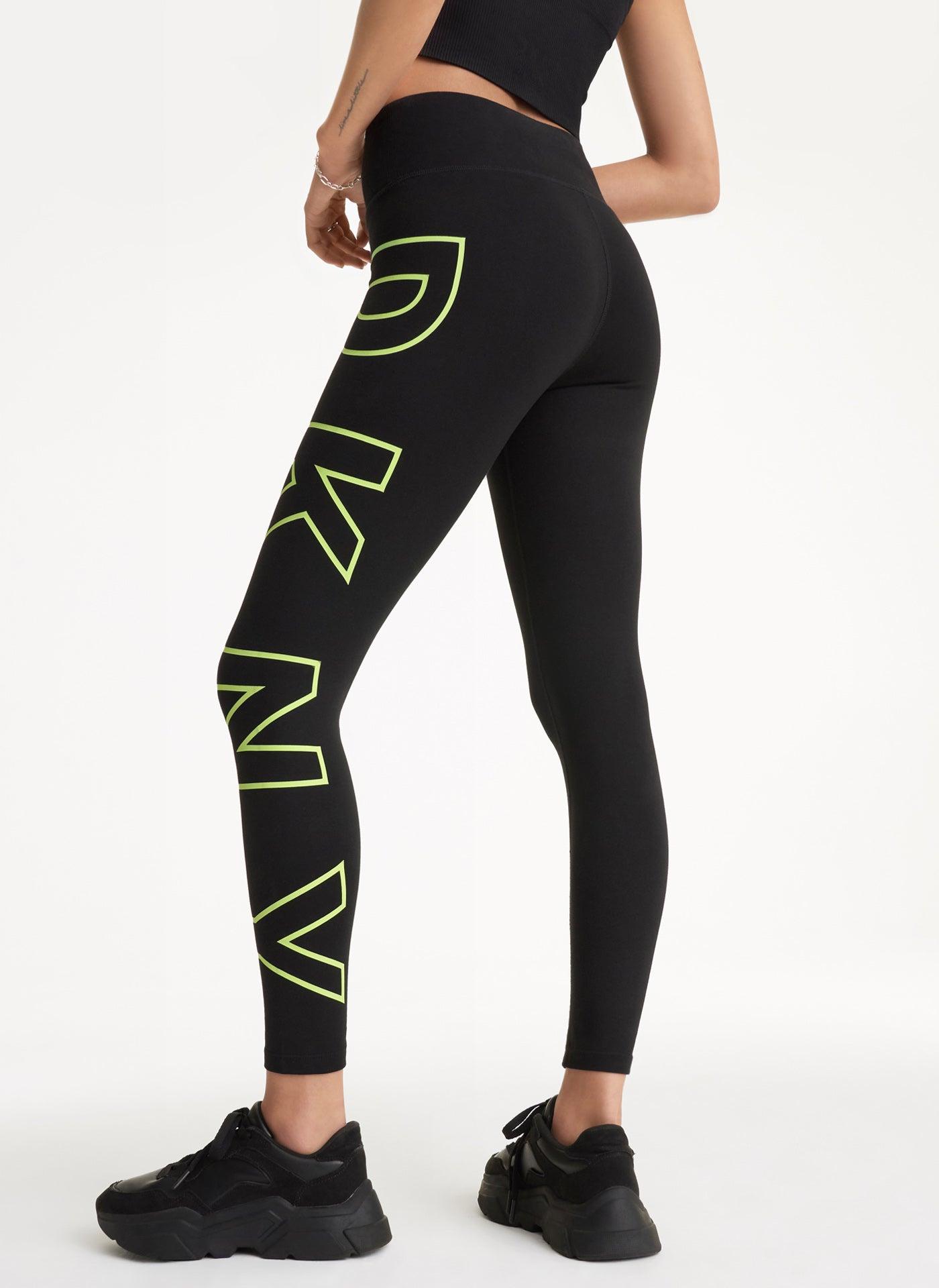 HIGH WAIST 7/8 EXPLODED LOGO LEGGINGS Product Image