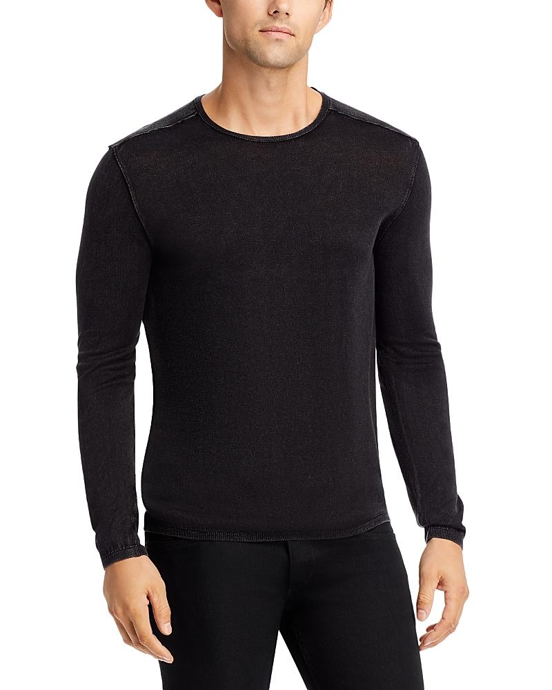 John Varvatos Star Usa Acid-Wash Crewneck Sweater Product Image