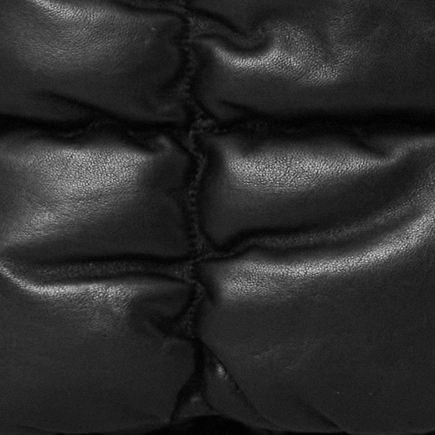 PILLOW OVERSIZED QUILTED CLUTCH BAG - LEATHER Product Image