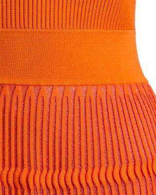 Sheer Knit Mini Dress Product Image