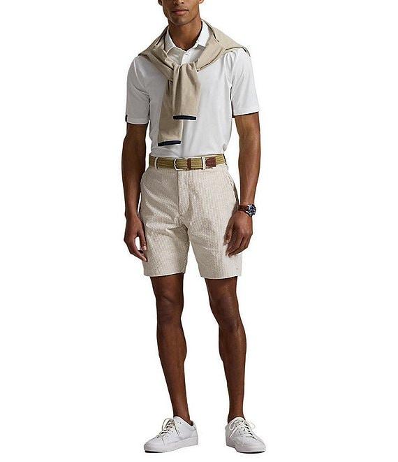Polo Ralph Lauren RLX Golf Performance Stretch Seersucker 9#double; Inseam Shorts Product Image