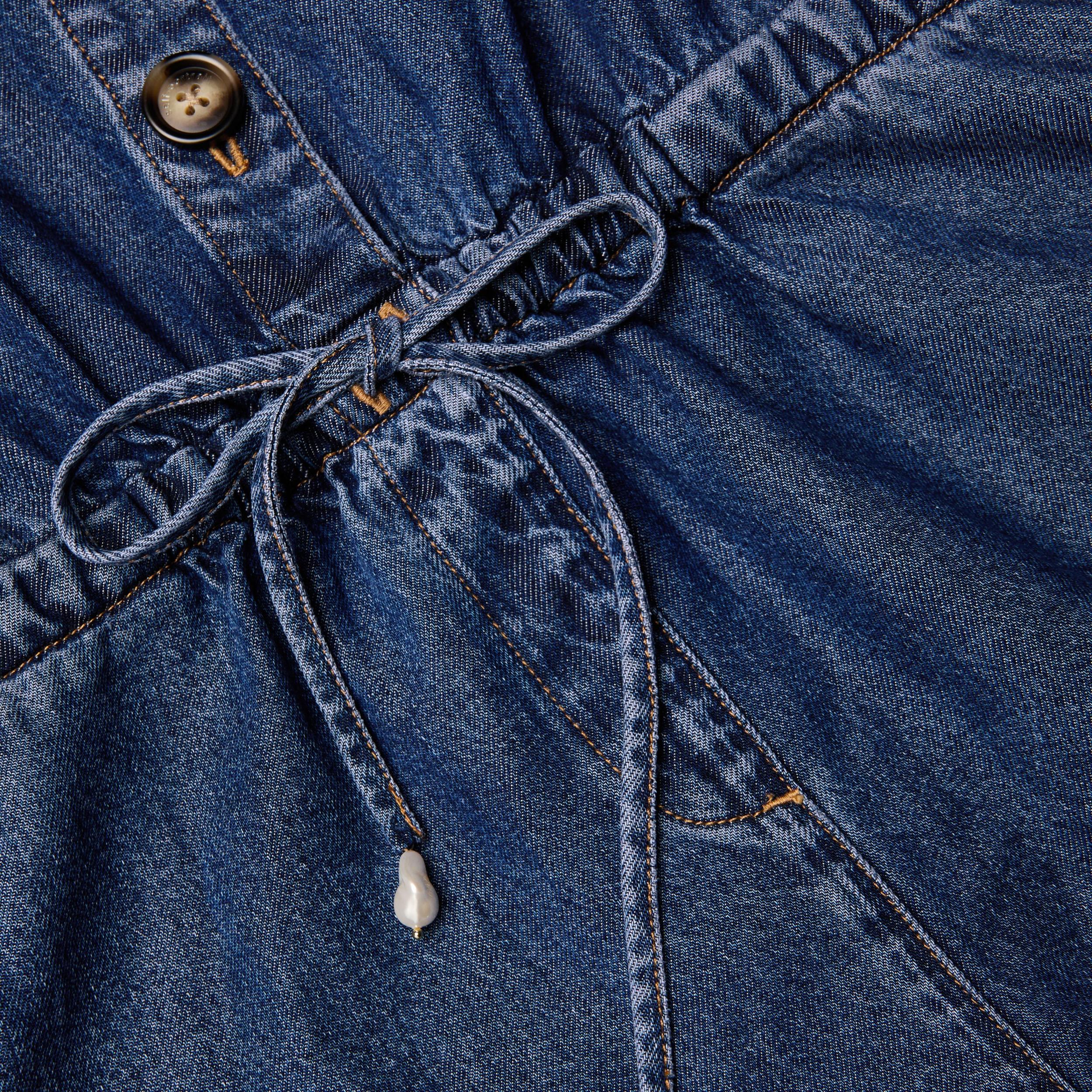 Denim Relaxed Fit Playsuit Product Image