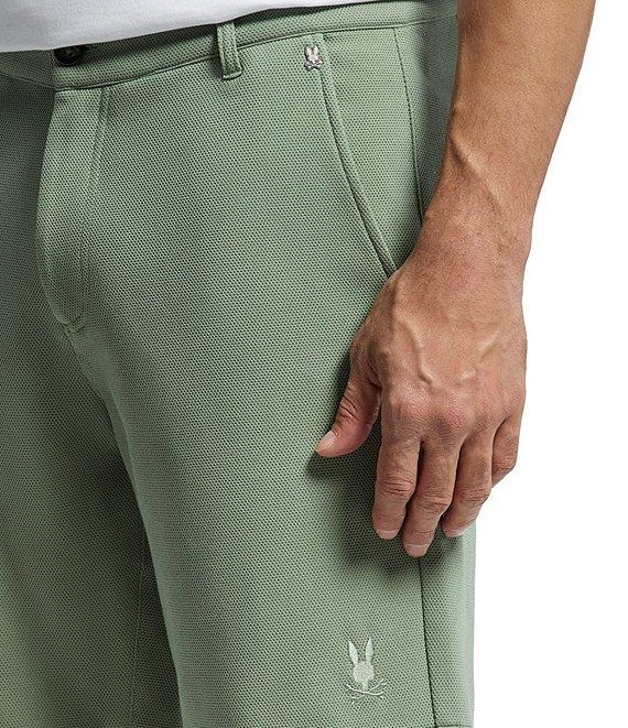 Psycho Bunny Shiro Knit Honeycomb 8#double; Inseam Shorts Product Image