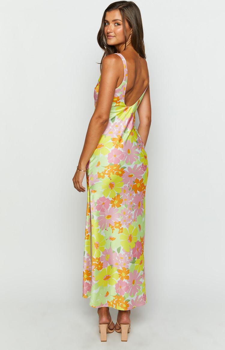 Jovie Yellow Floral Maxi Dress Baby Product Image
