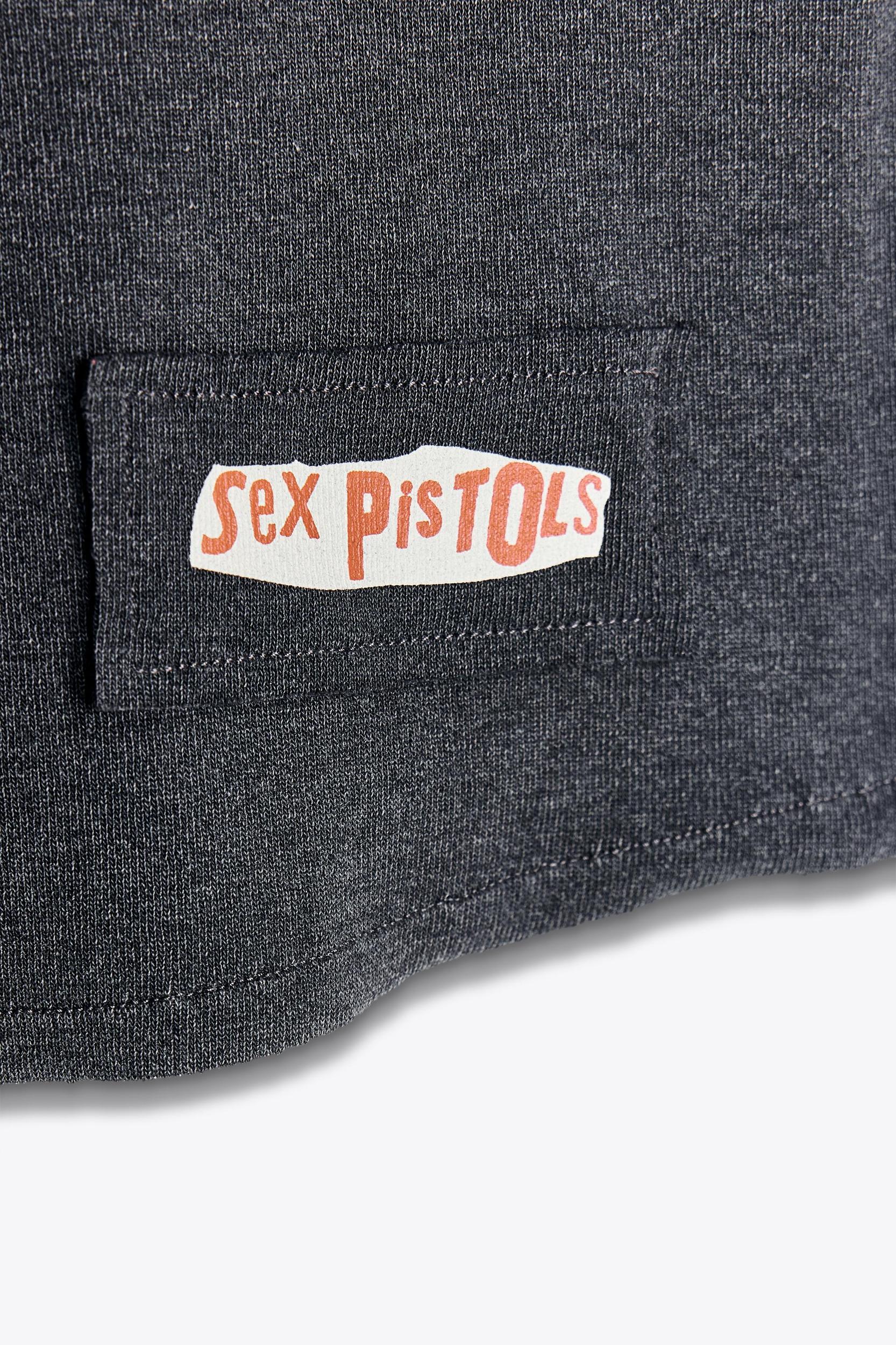 WASHED EFFECT T-SHIRT ©SEX PISTOLS Product Image