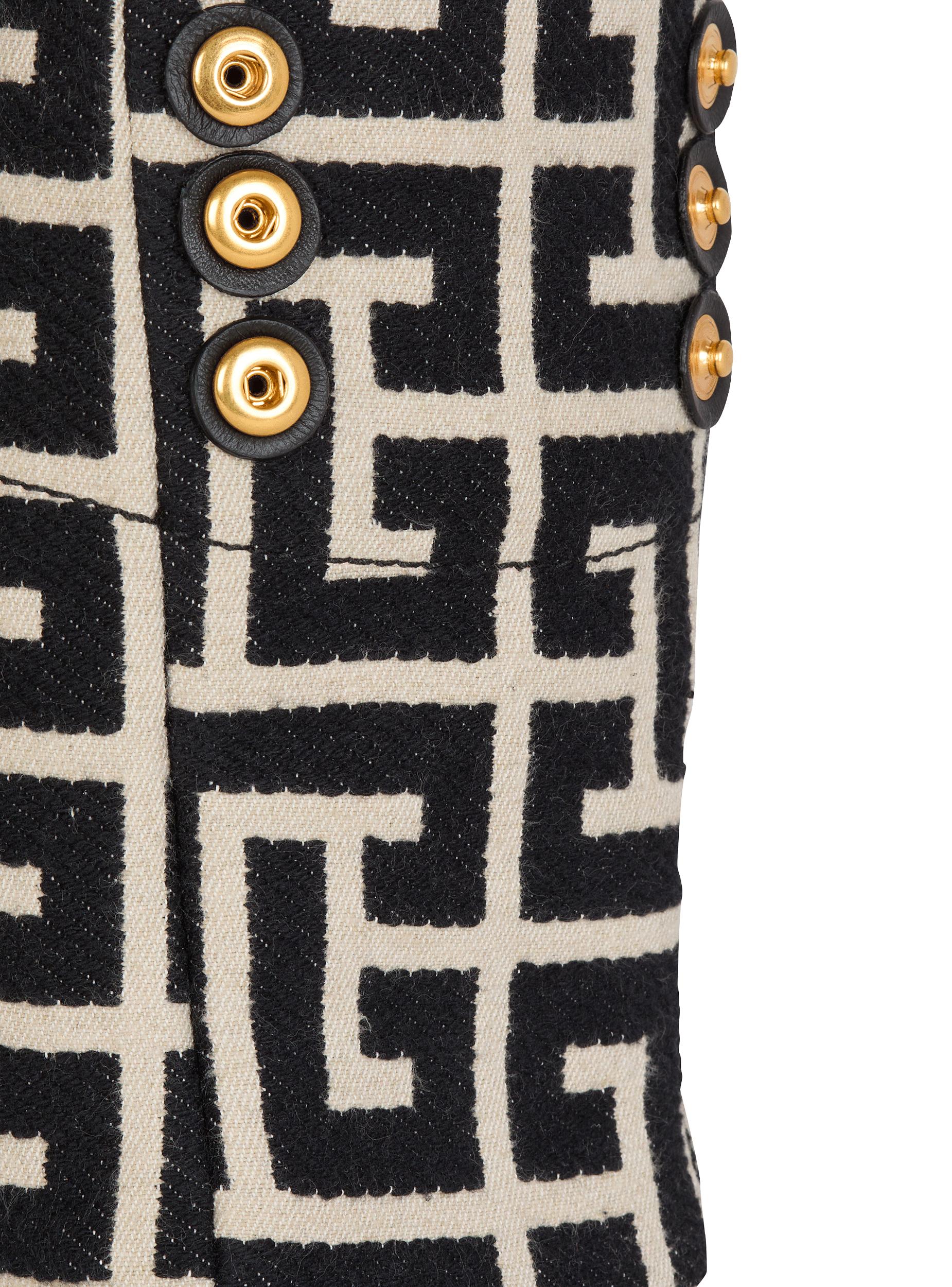 Small 1945 Soft monogrammed jacquard tote bag Product Image