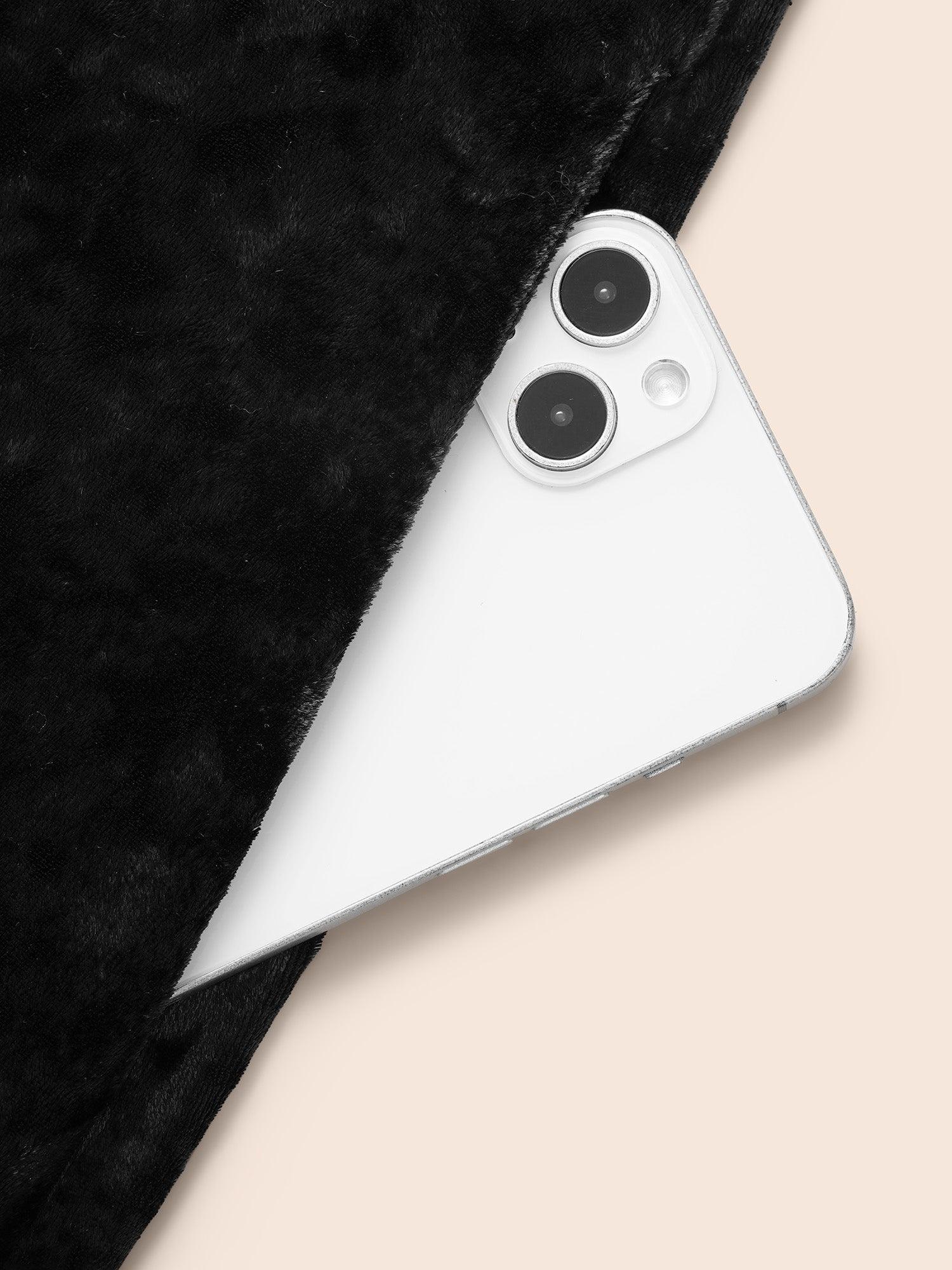 Stretch Velvet Collared Midi Dress Female Product Image