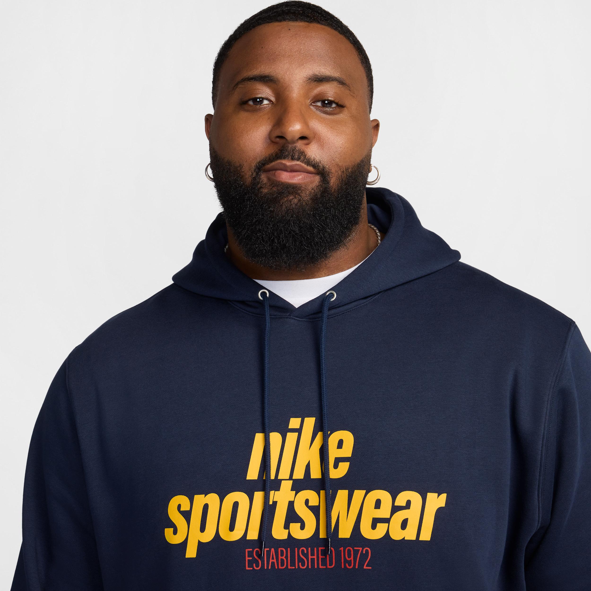 Nike Mens Club Fleece Pullover Hoodie | HJ2159-451 Product Image