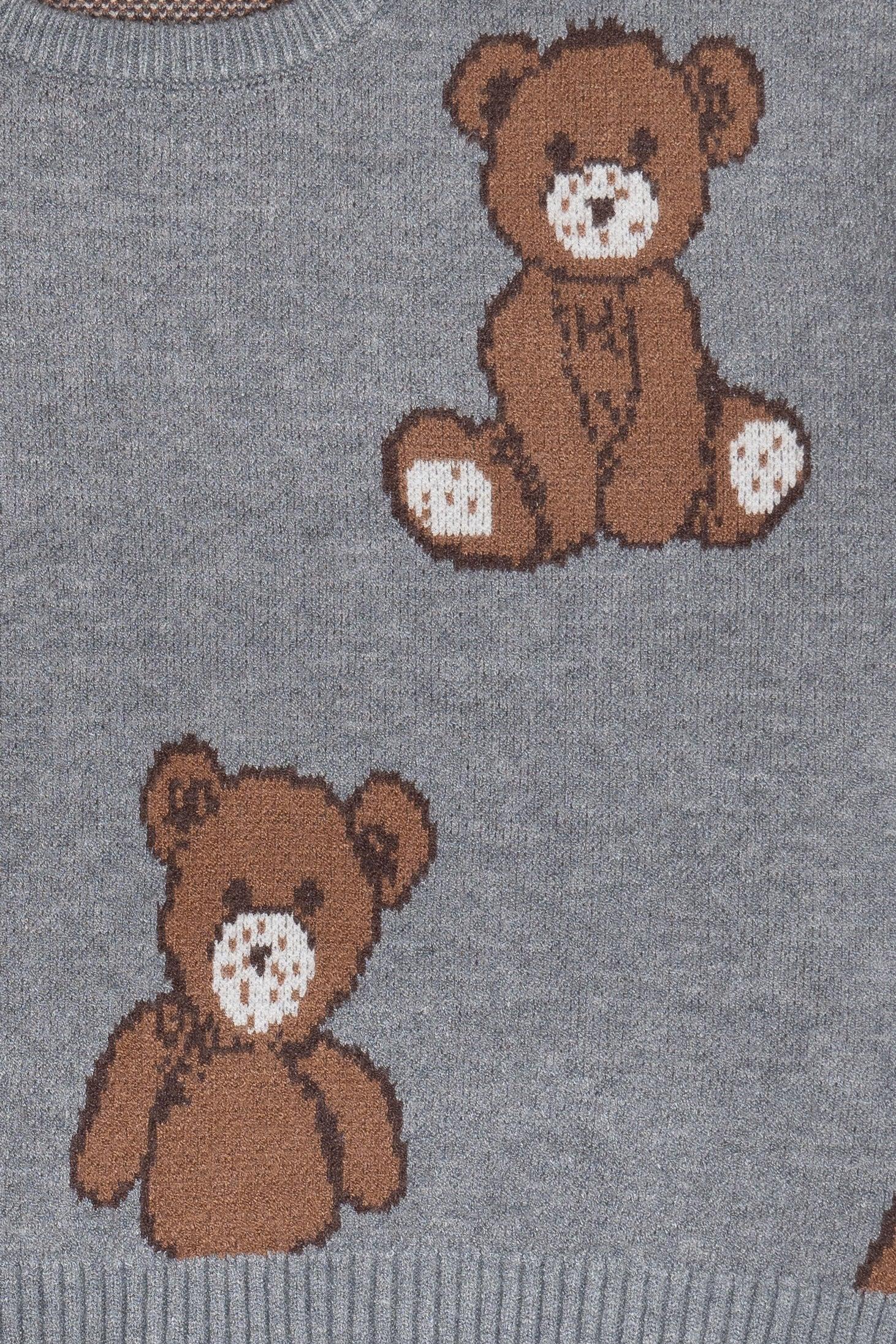 Knit Print Sweater Product Image