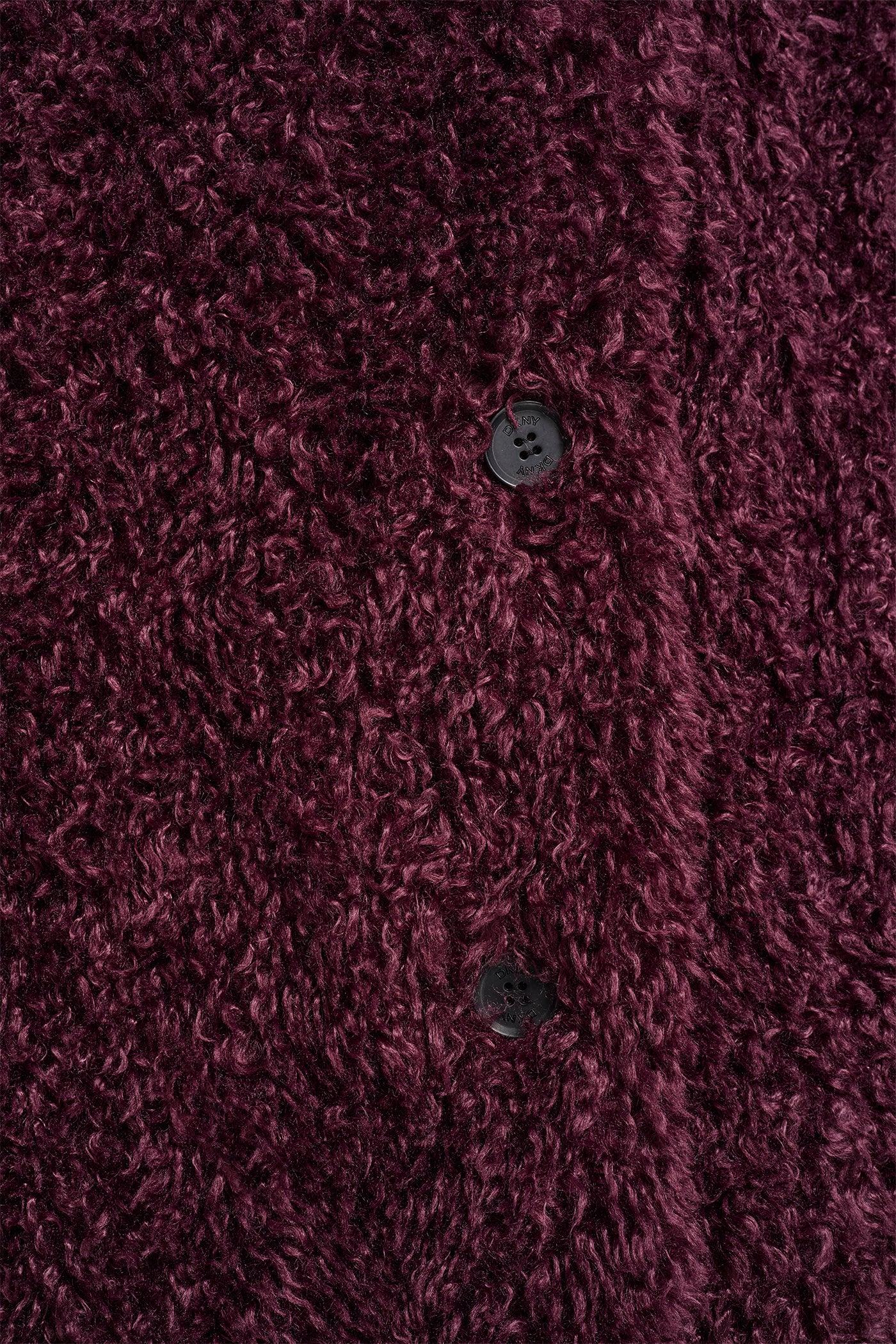 FAUX TEDDY FUR JACKET Product Image