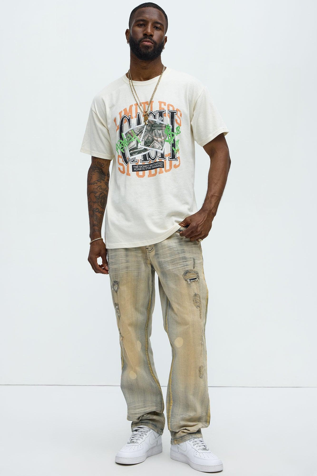 Limitless Studio Short Sleeve Tee - Natural Product Image