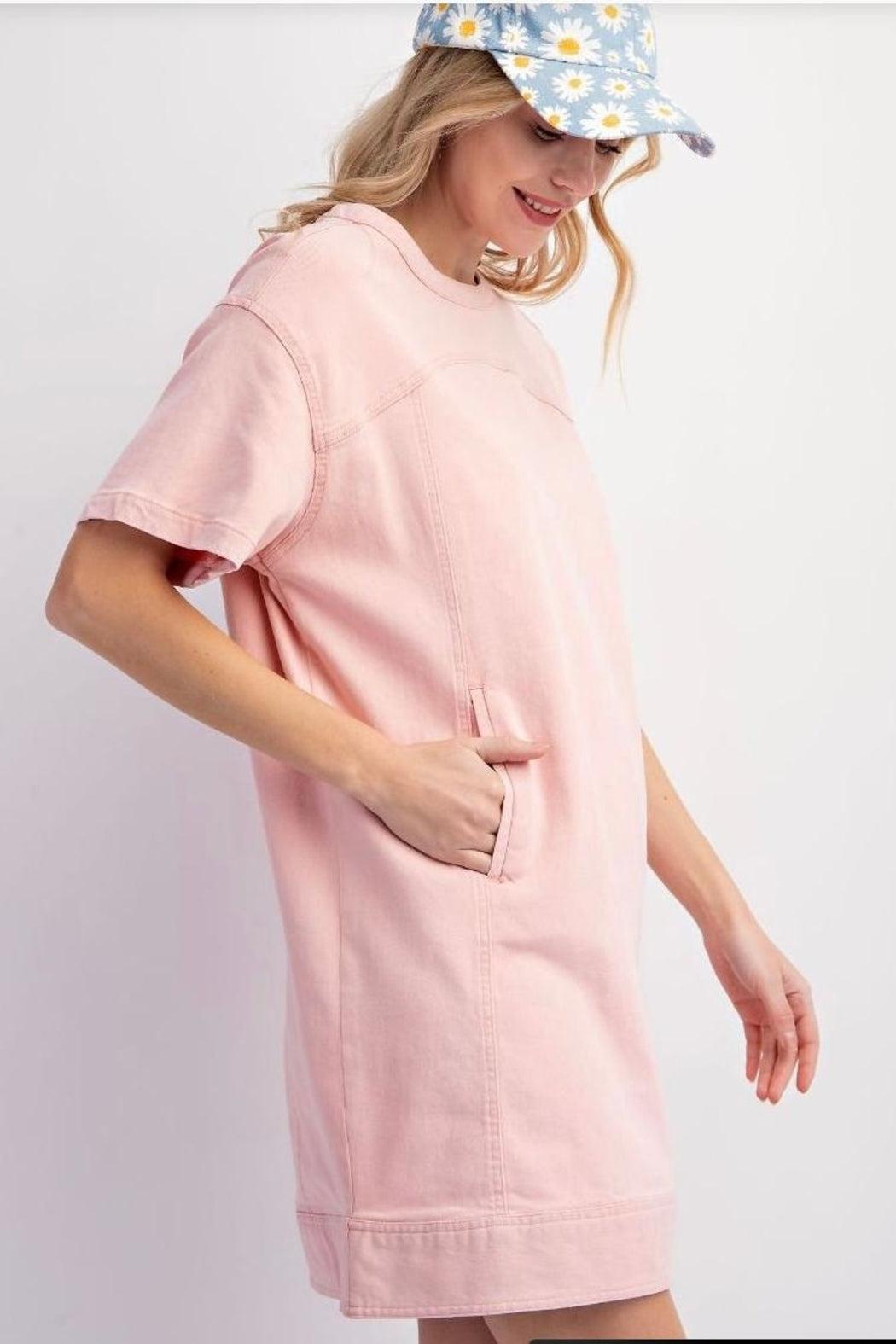 Dress, Denim Tunic Product Image