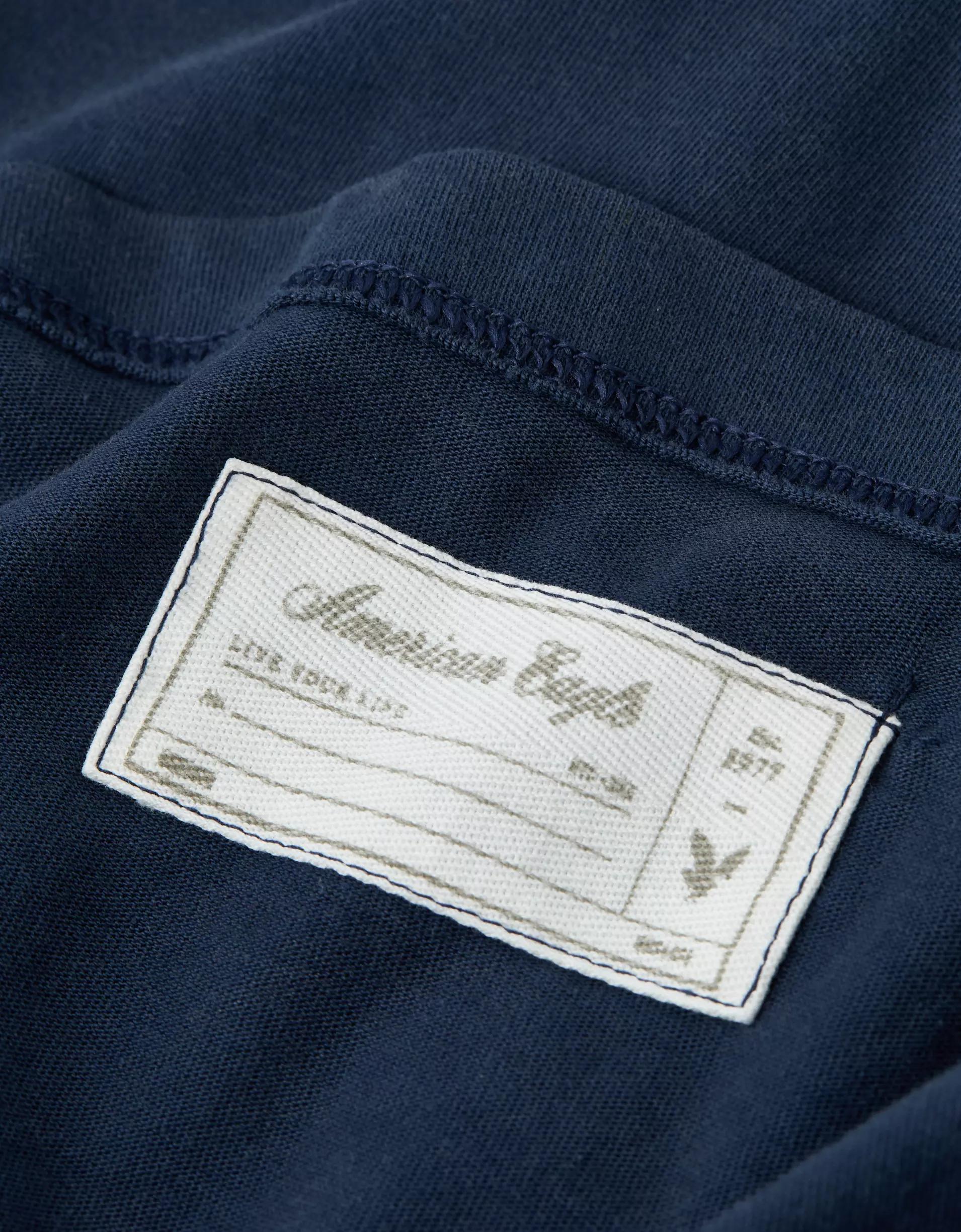 AE Laidback Luxe Heavyweight Oversized Logo Graphic T-Shirt Product Image