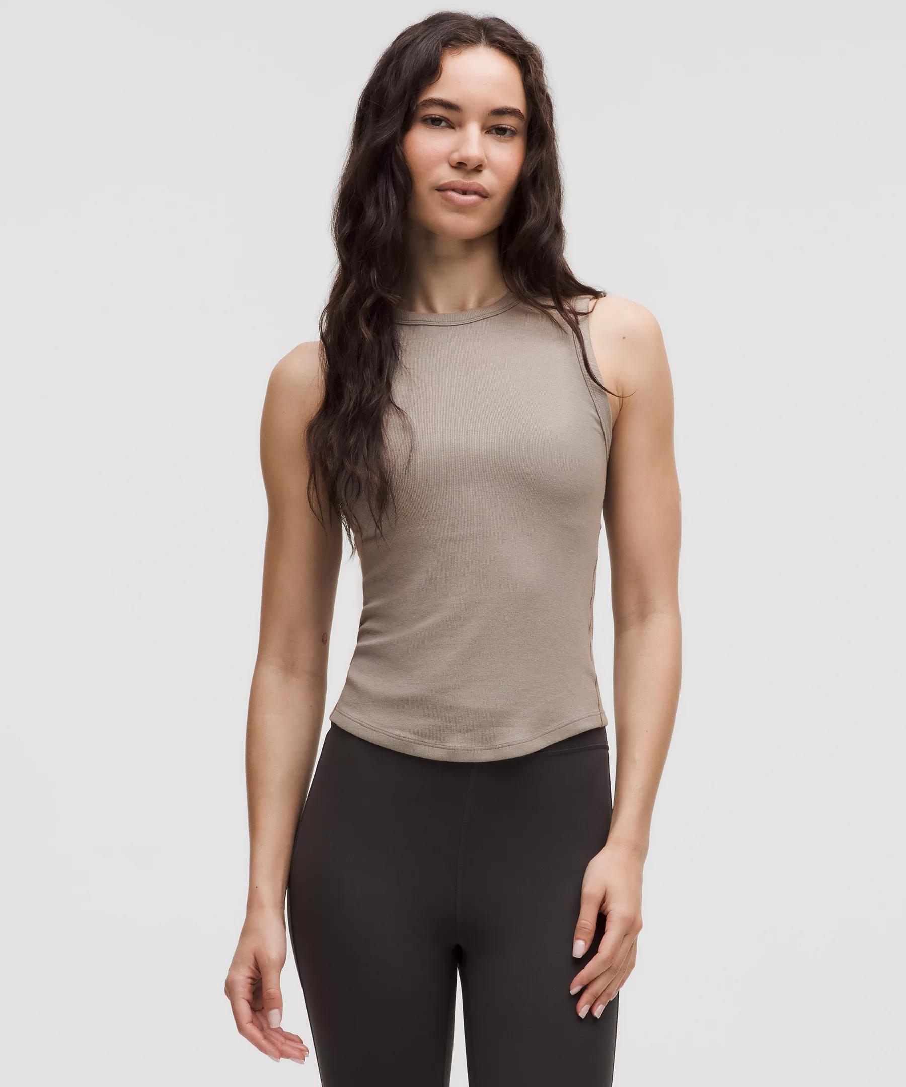 Hold Tight Crewneck Tank Top *Waist Length Product Image