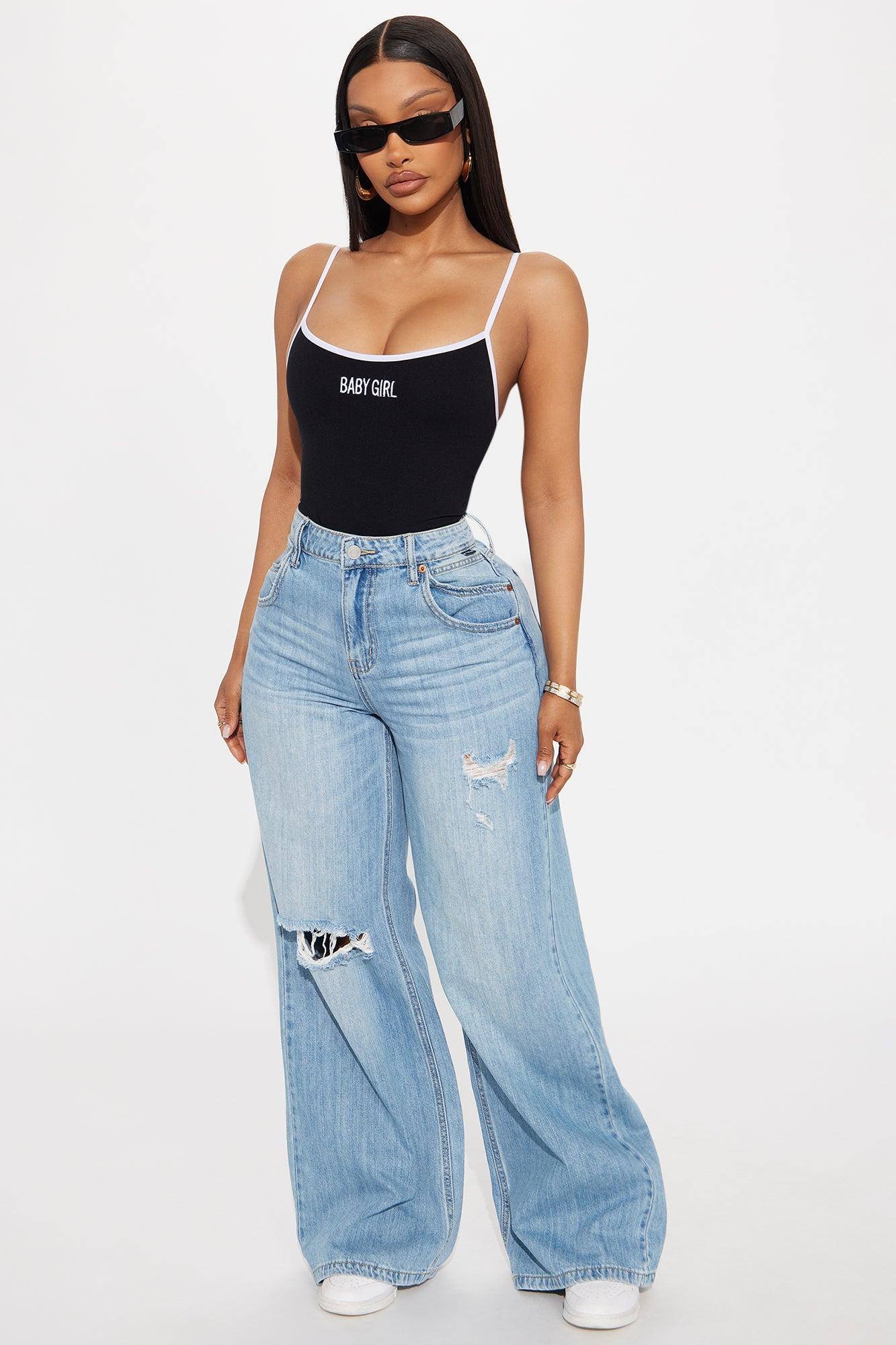 Babygirl Seamless Bodysuit - Black Female Product Image