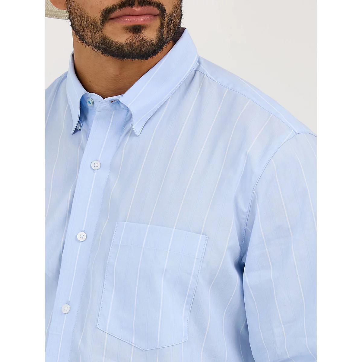 Men's Cody Johnson One Pocket Button Down Shirt in Ceramic Print Product Image