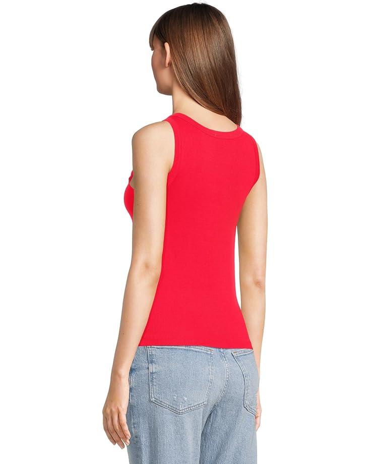 Boat Neck Slit Tank Product Image