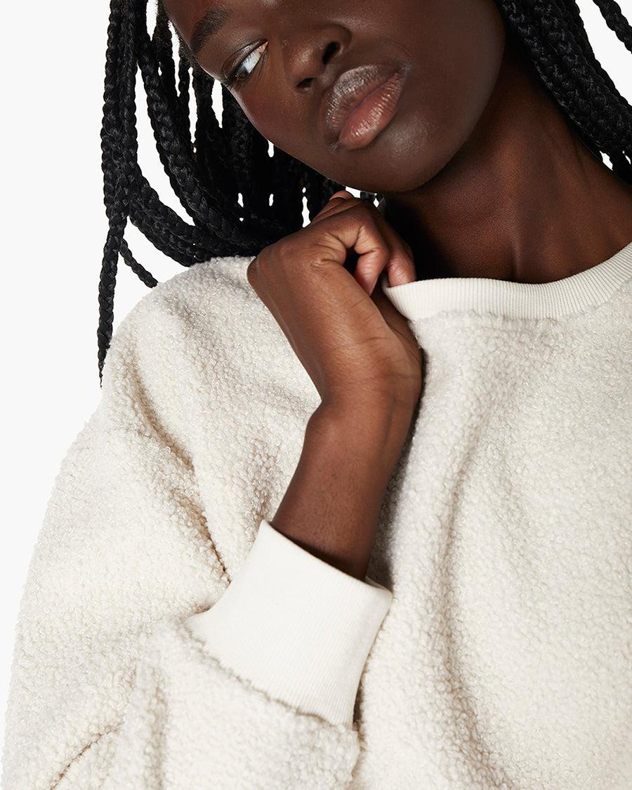 Cotton Candy Crewneck - Marshmallow Product Image