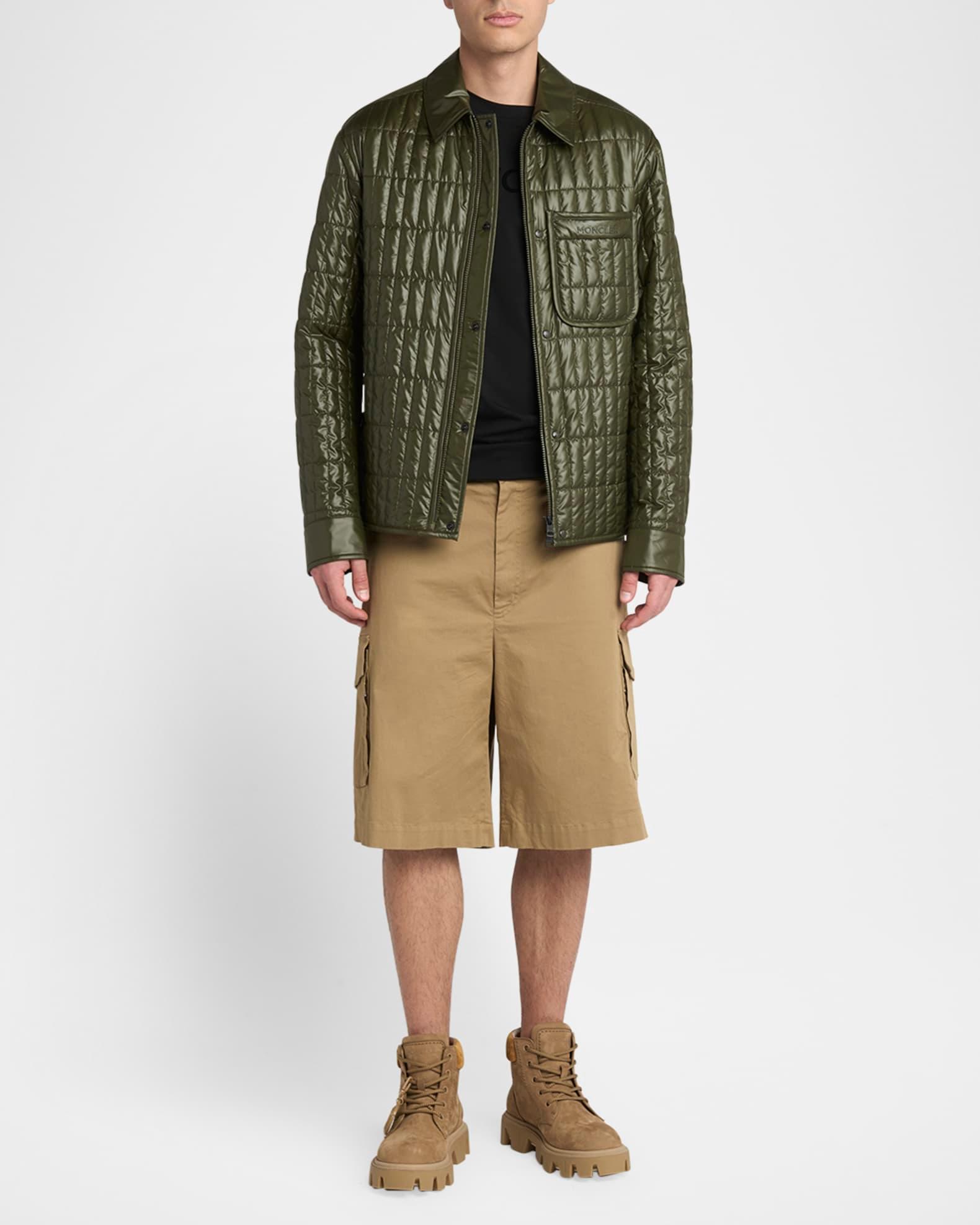 Men's Poiliot Quilted Down Shirt Jacket Product Image