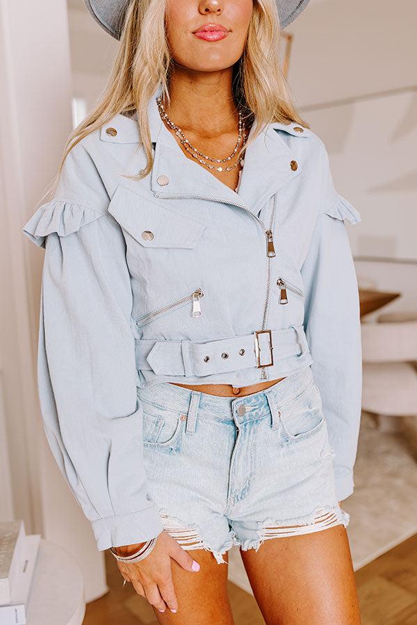 The Chloe Crop Jacket Product Image