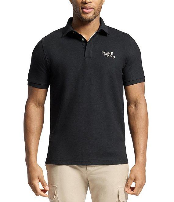 Psycho Bunny Desert Pique Short Sleeve Polo Shirt Product Image