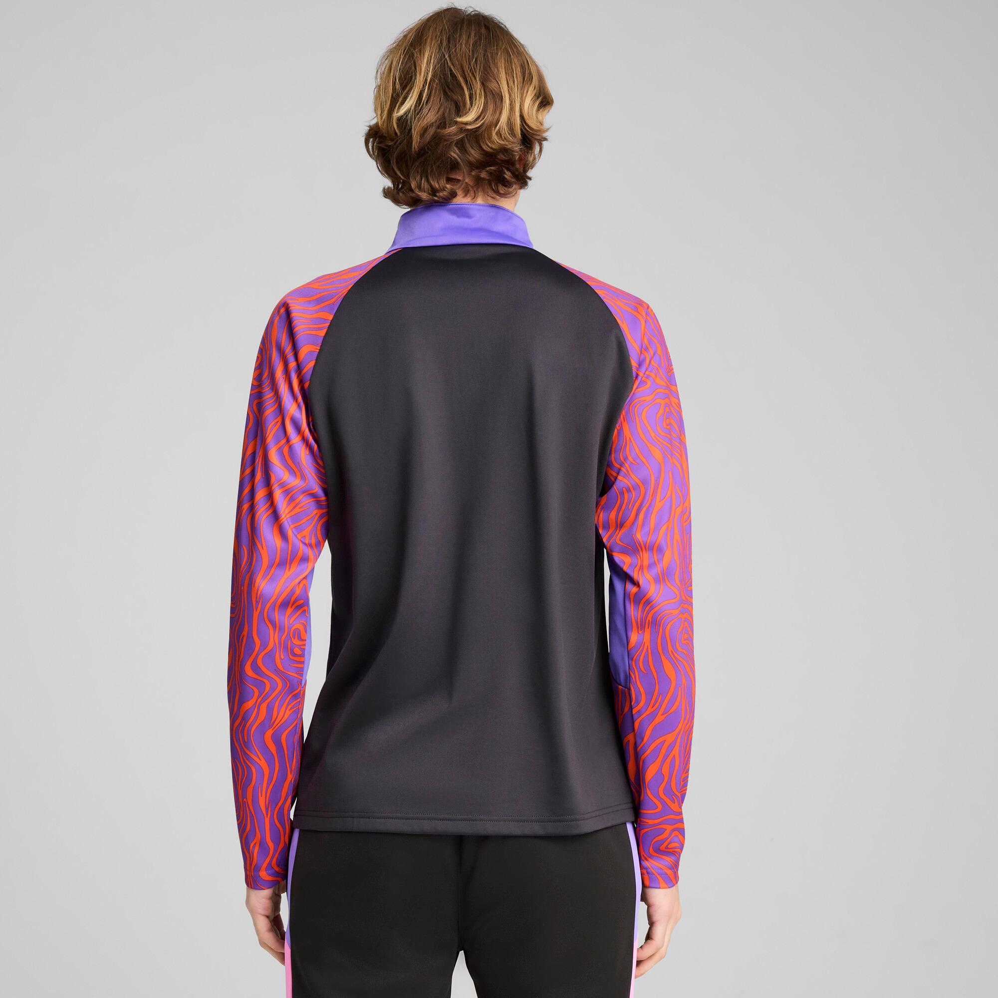 PUMA x NEYMAR Creativity Men's Quarter-Zip Soccer Top in Grey Product Image