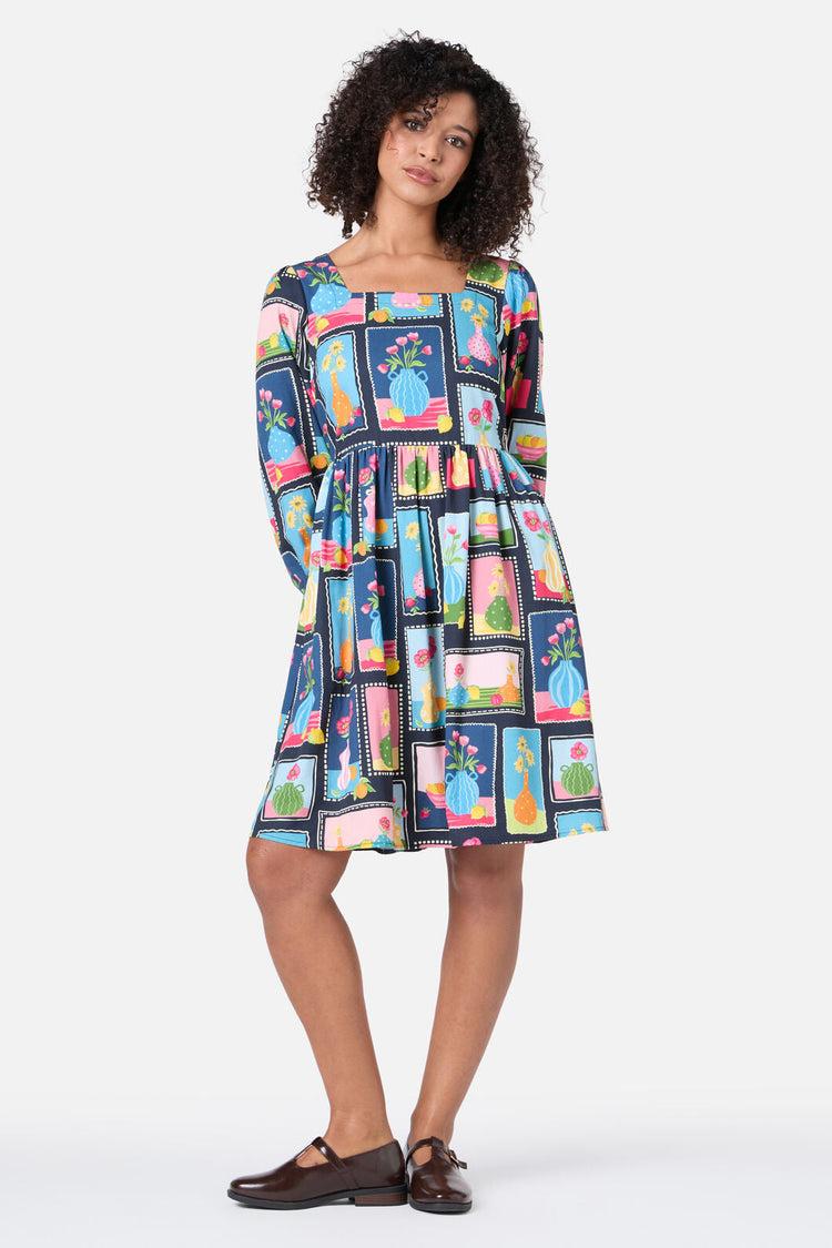 Flower Vases Mini Dress Product Image