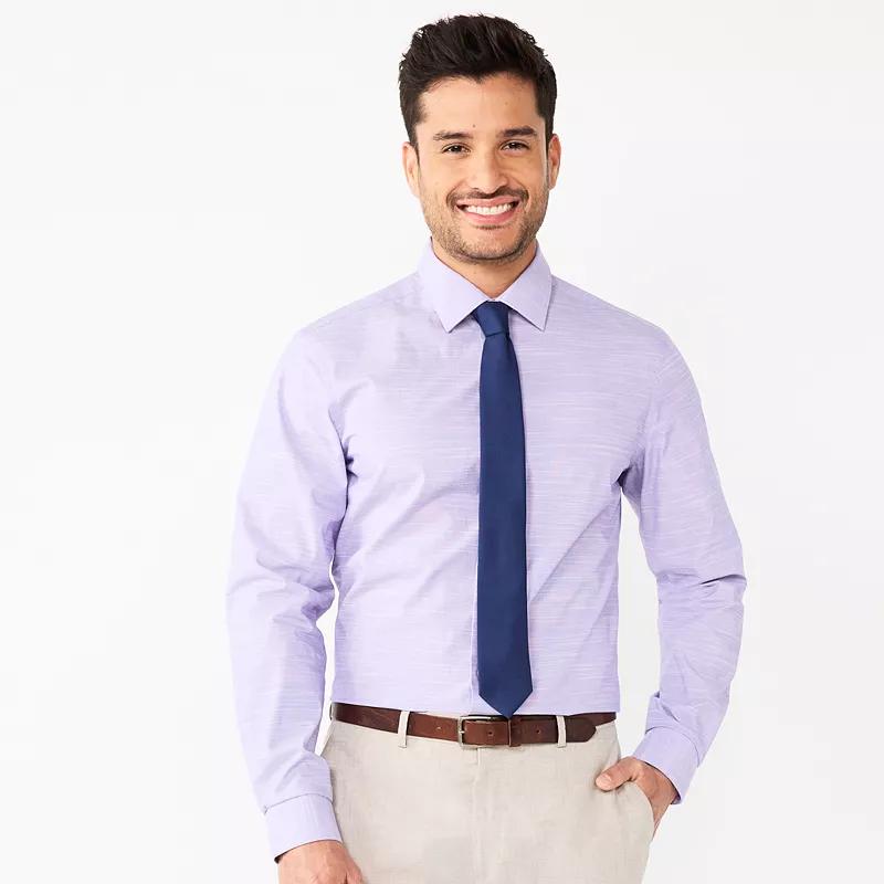Men's Apt. 9® Premier Flex Slim-Fit Dress Shirt,  Product Image