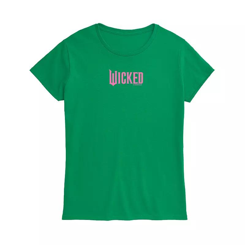 Women's Wicked Logo Graphic Tee, Size: Small, Pink Product Image