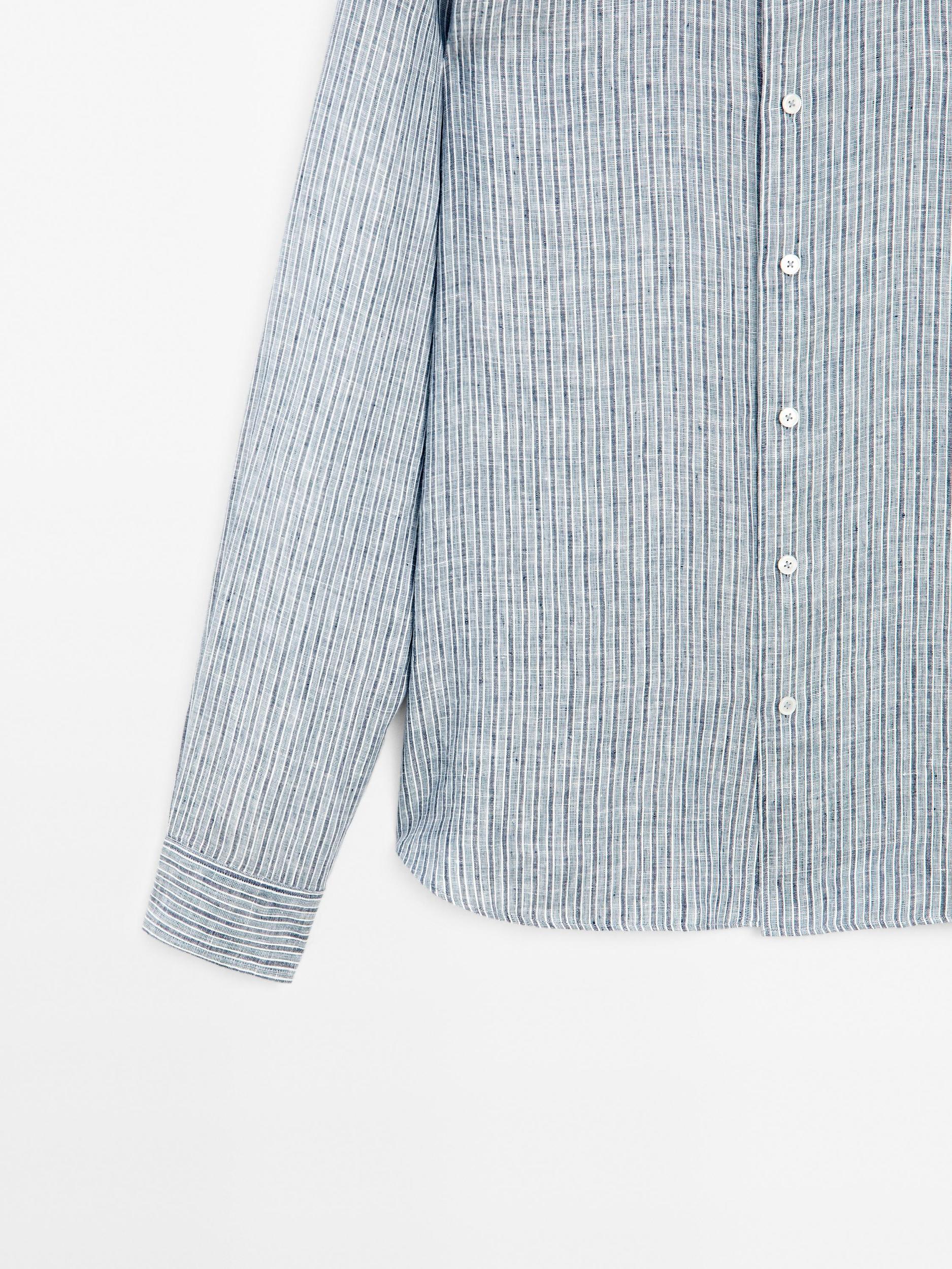 Regular fit striped shirt Product Image