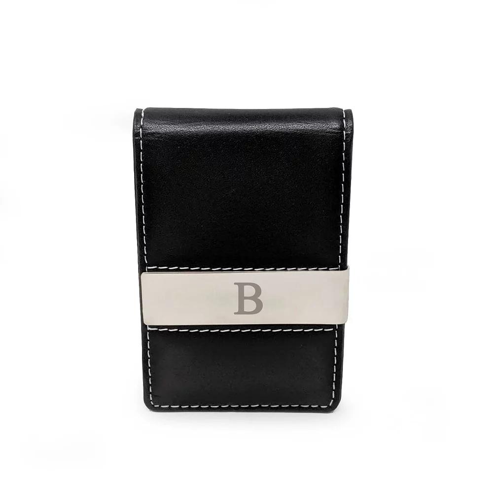 Men's Personalized Colson Money Clip Wallet, G Product Image