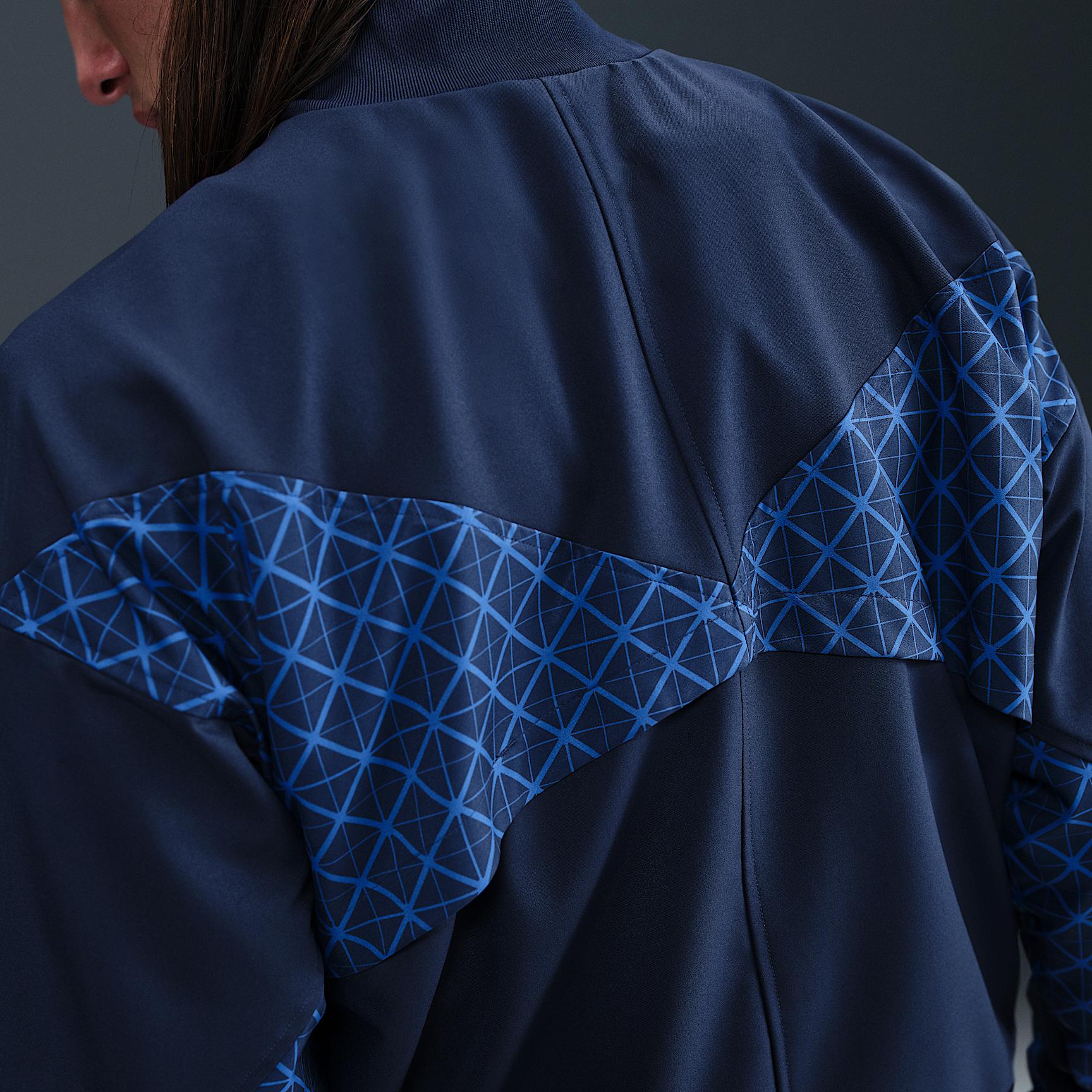 Paris Saint-Germain Strike Home Nike Mens Dri-FIT Soccer Anthem Jacket | HJ6399-410 Product Image