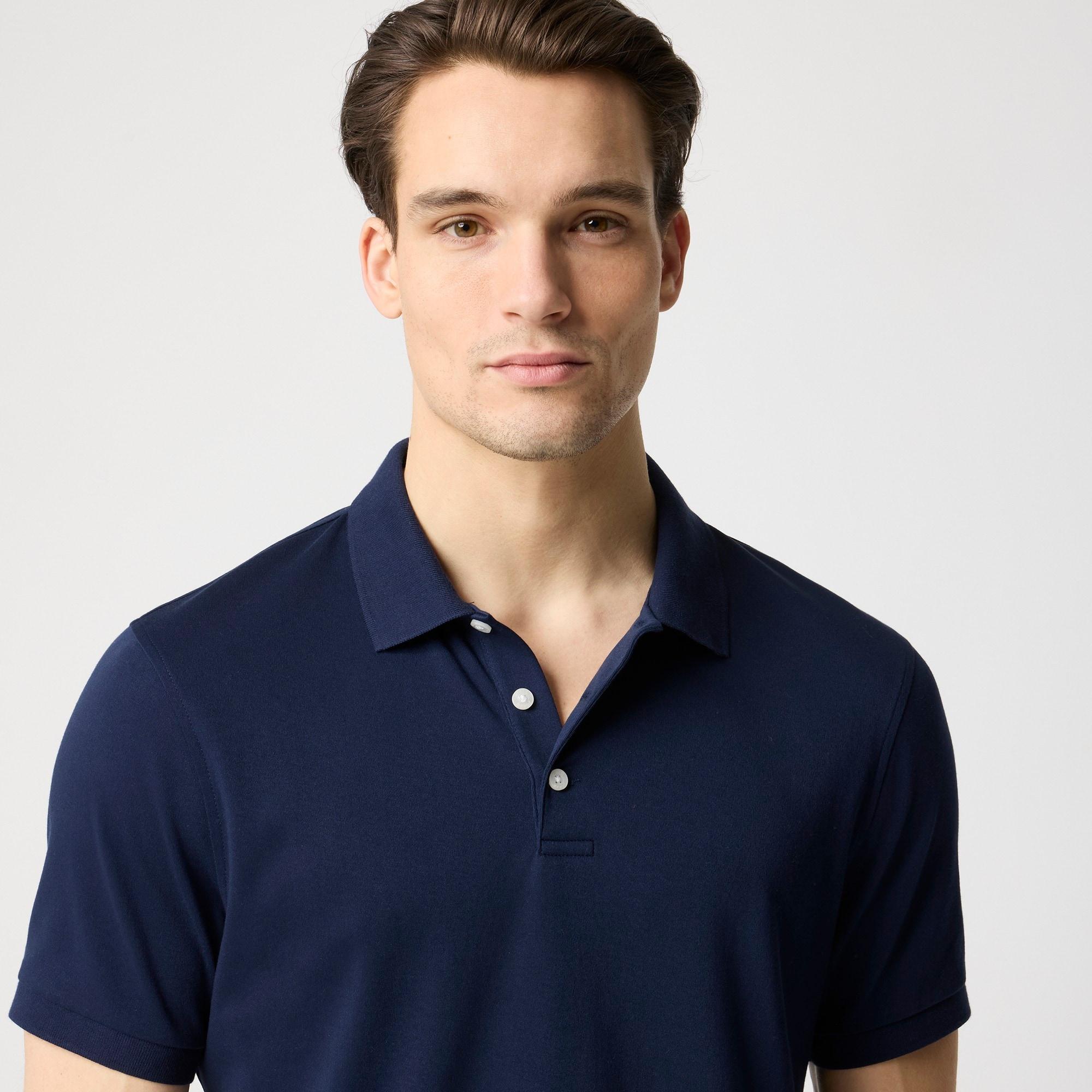 Soft-touch polo shirt Product Image