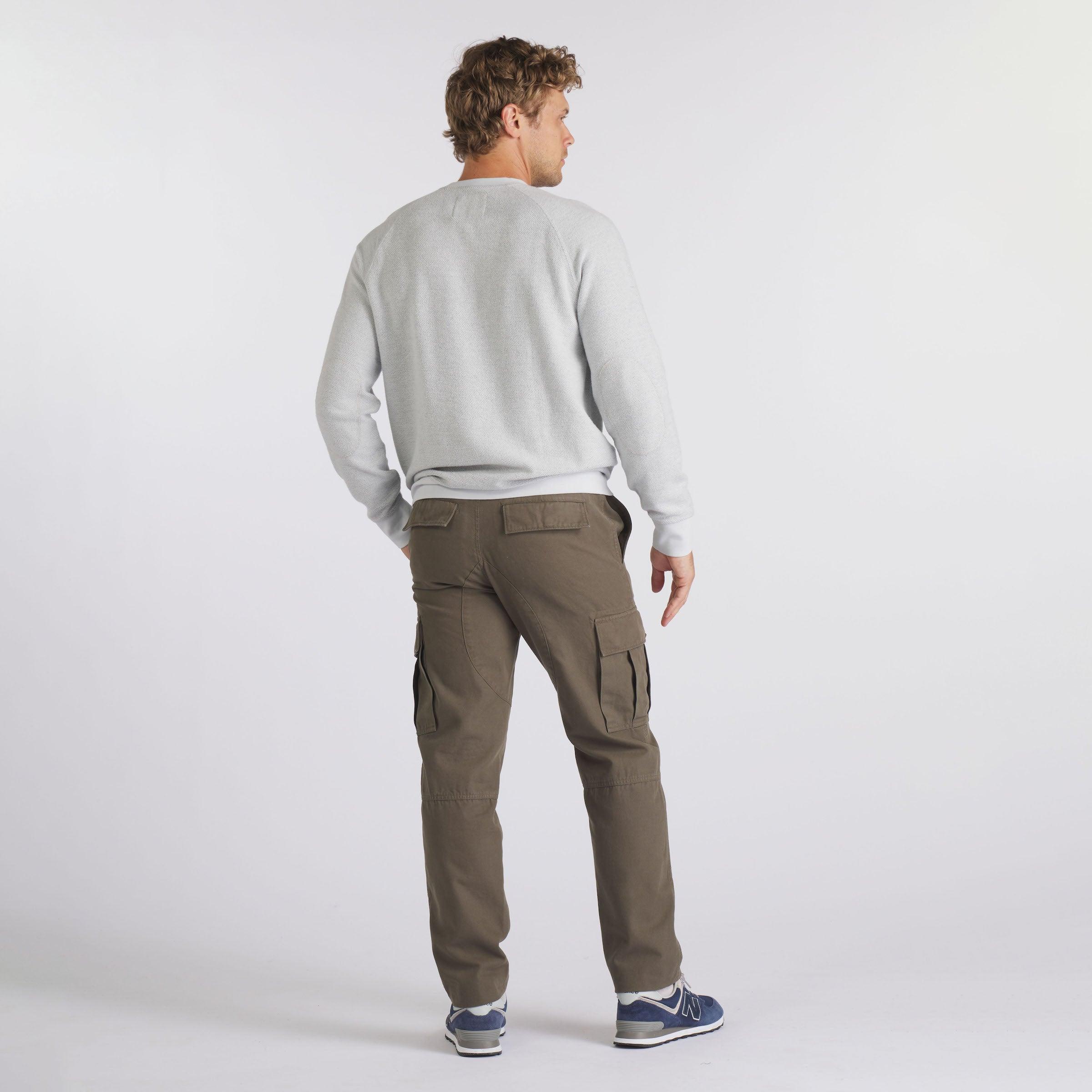 Dunlop Reverse Fleece Crew Neck - Glacier Gray Product Image