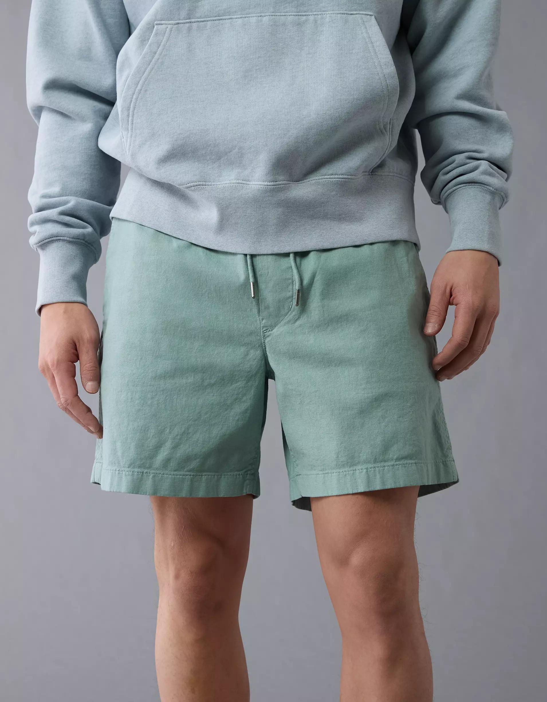AE 7" Flex Linen-Blend Trekker Short Product Image