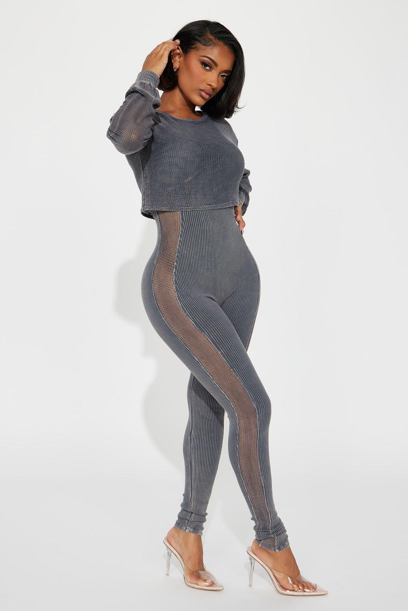 Lounge About Jumpsuit - Charcoal Product Image